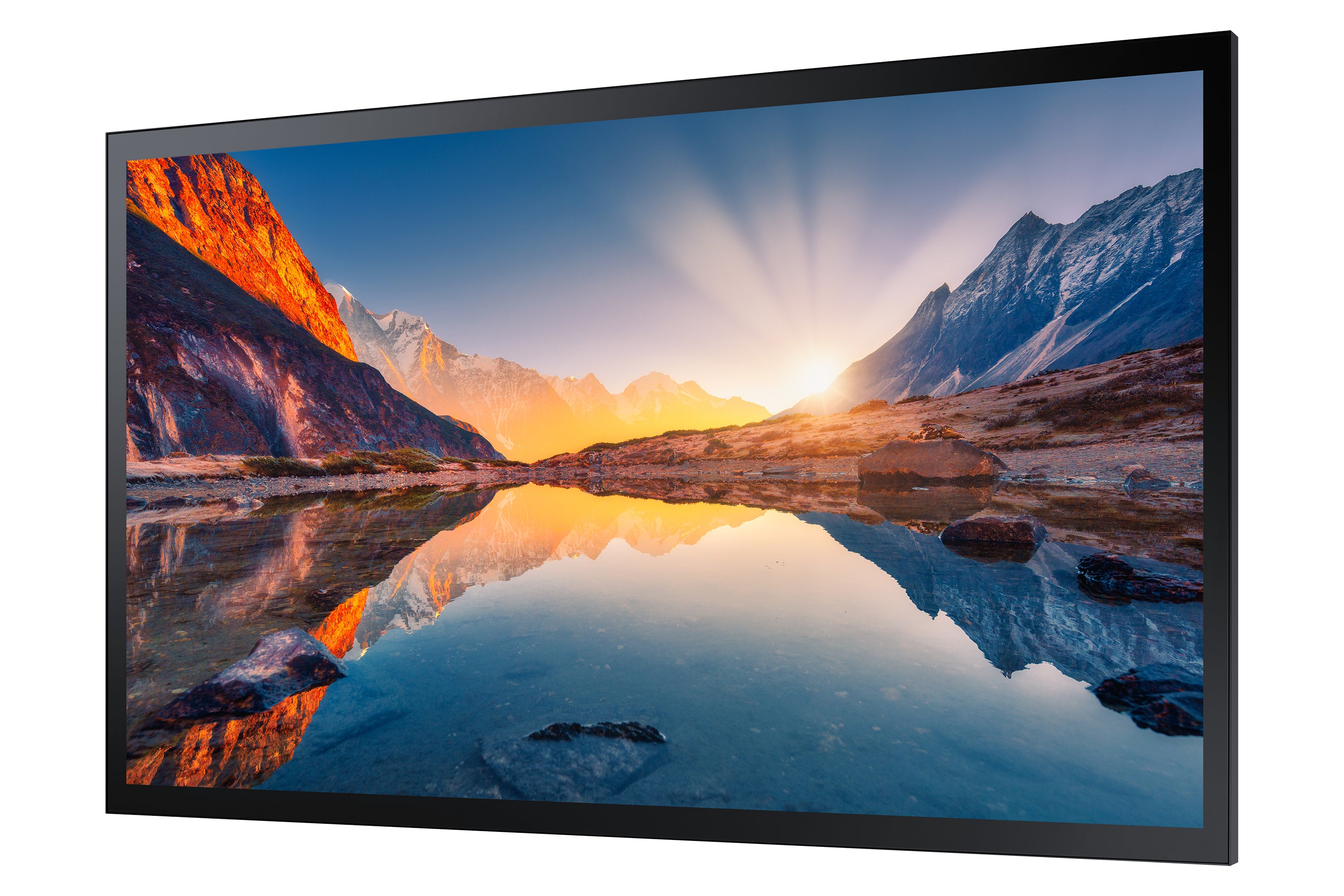 Samsung QM55B-T - Classe de diagonale 55" QMB Series écran LCD rétro-éclairé par LED - signalisation numérique - avec écran tactile - Tizen OS - 4K UHD (2160p) 3840 x 2160