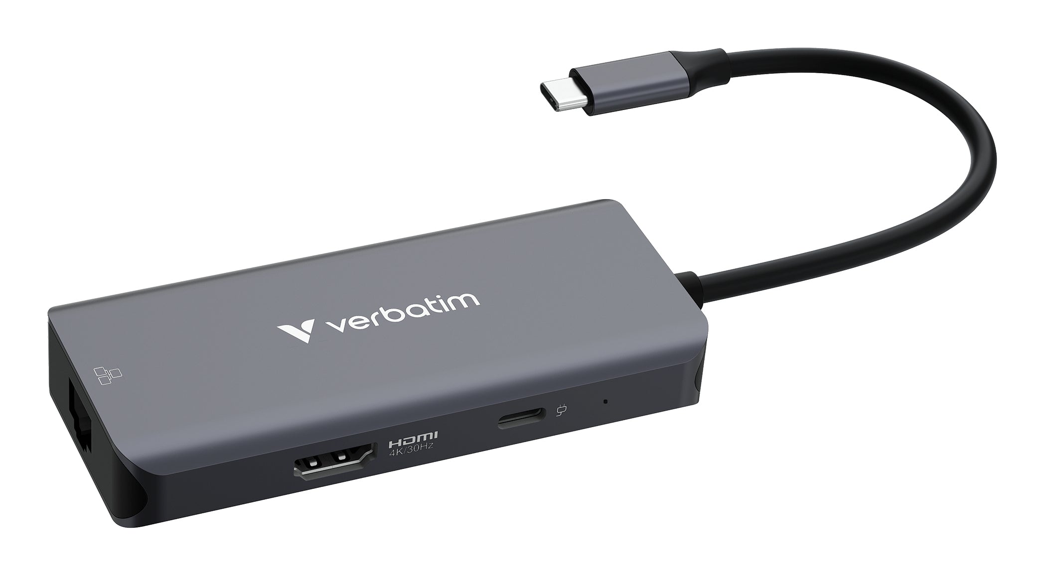 Verbatim - Station d'accueil - pour ordinateur portable - USB-C - HDMI - 1GbE