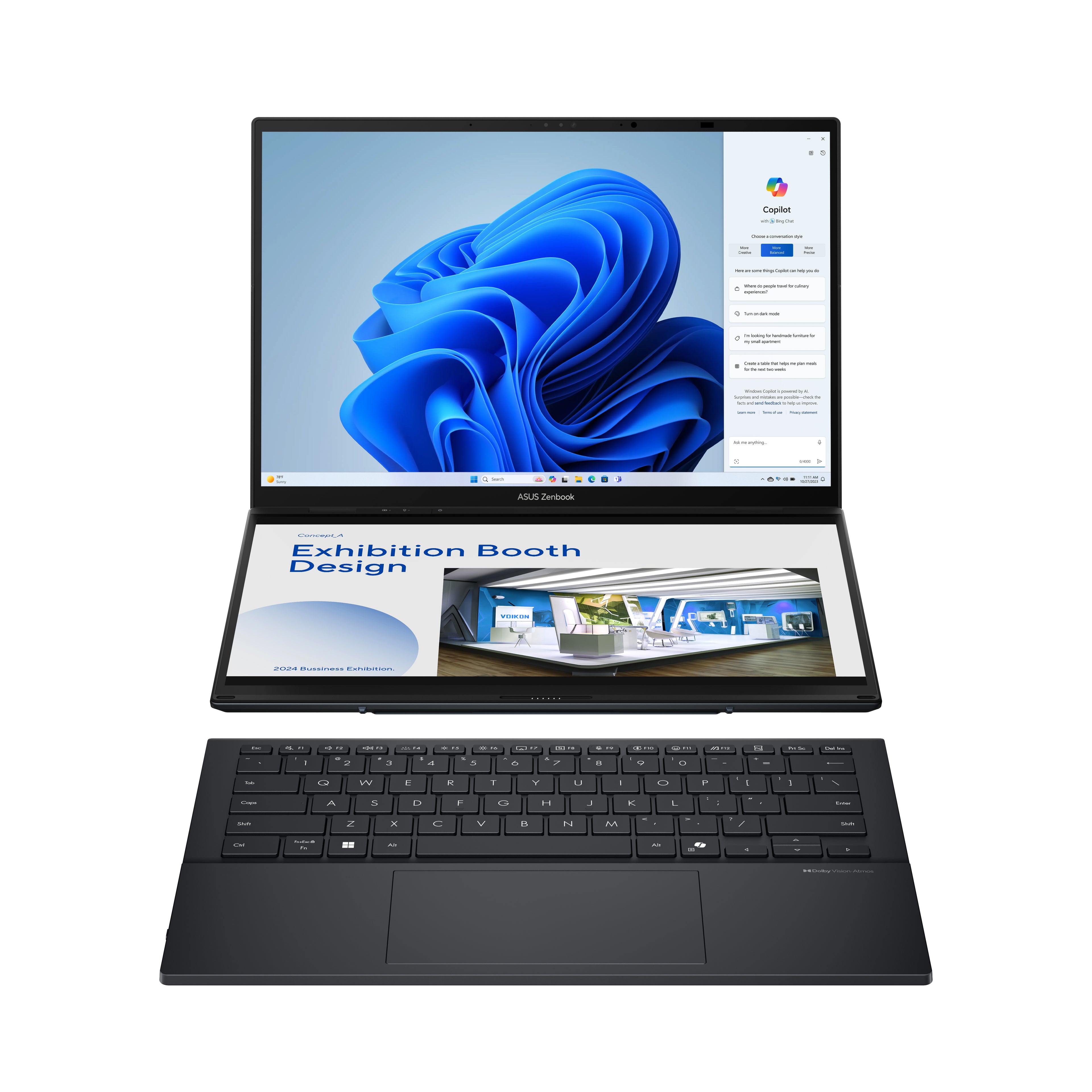 Laptop Asus 90NB14X1-M009X0 14" 32 GB RAM 1 TB SSD Spanish Qwerty
