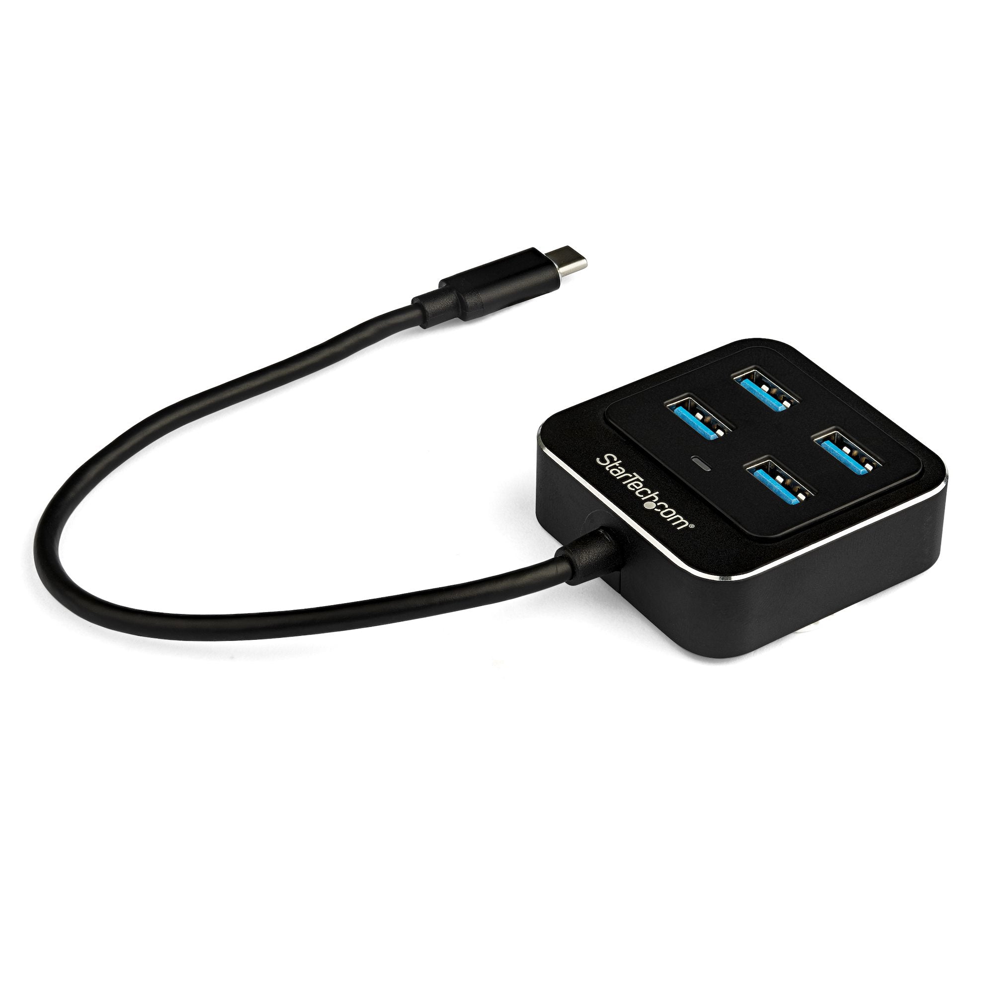 StarTech.com Hub USB 3.1 Type-C à 4 ports - USB 3.1 Gen 2 (10 Gbps) - Multiprise USB-C vers 4x USB-A - Auto-alimenté - Concentrateur (hub) - 4 x SuperSpeed USB 3.0 - de bureau - pour P/N: PEXUSB321C