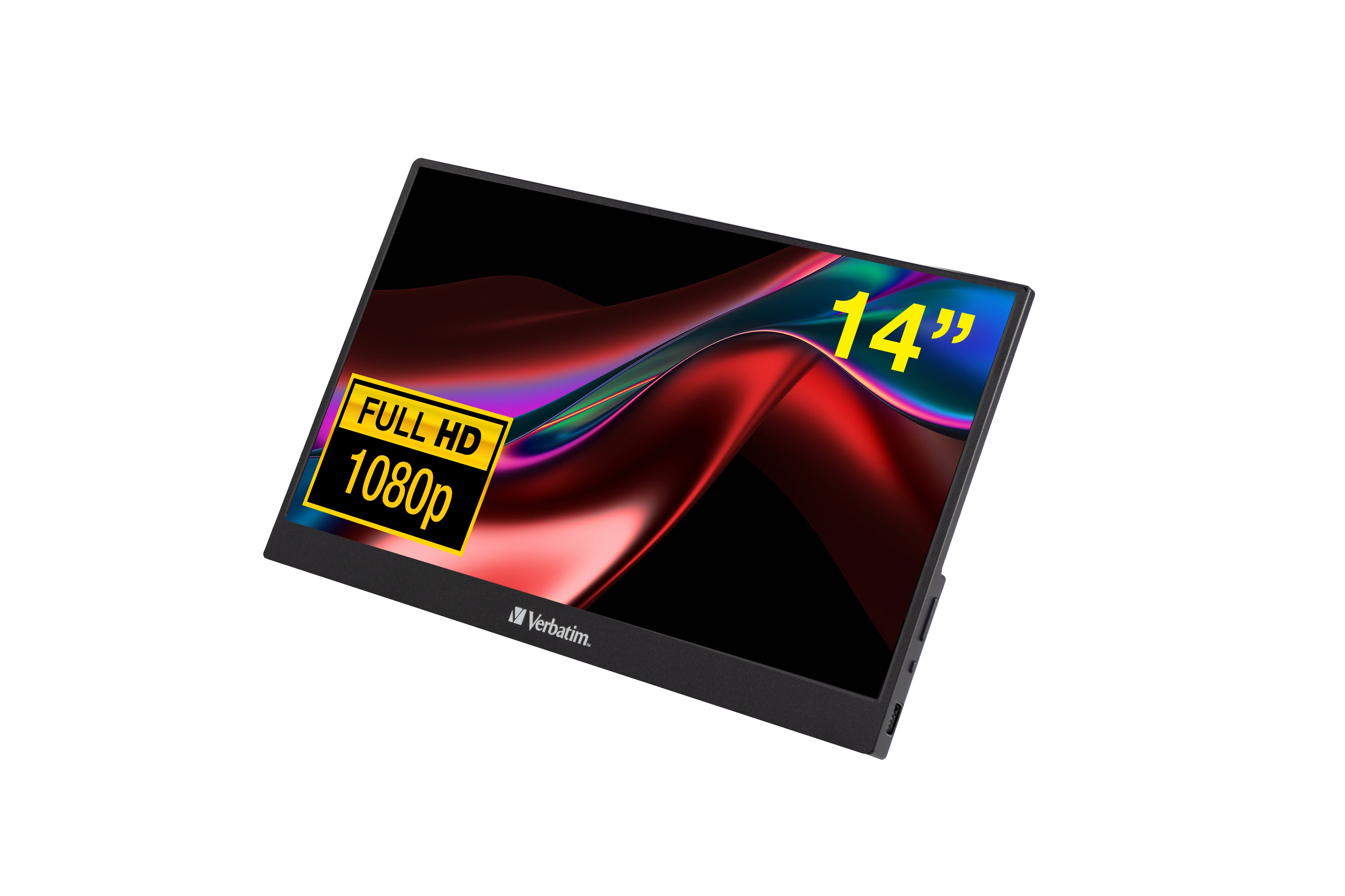 Écran Verbatim 49590 Full HD 60 Hz Portable