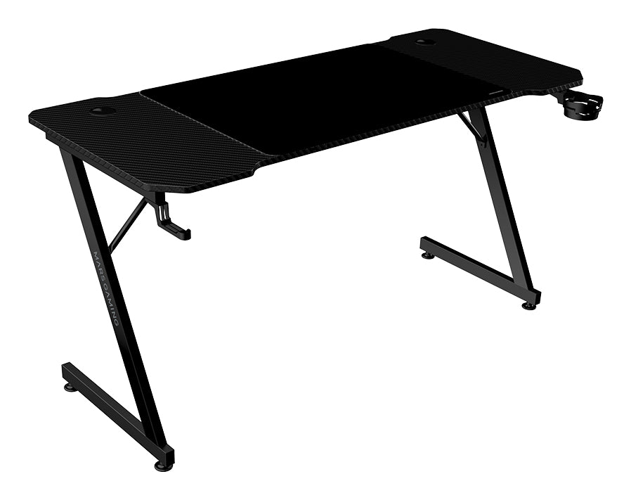 Bureau Gaming Mars Gaming ESCRITORIO ERGO Noir 140 x 60 cm