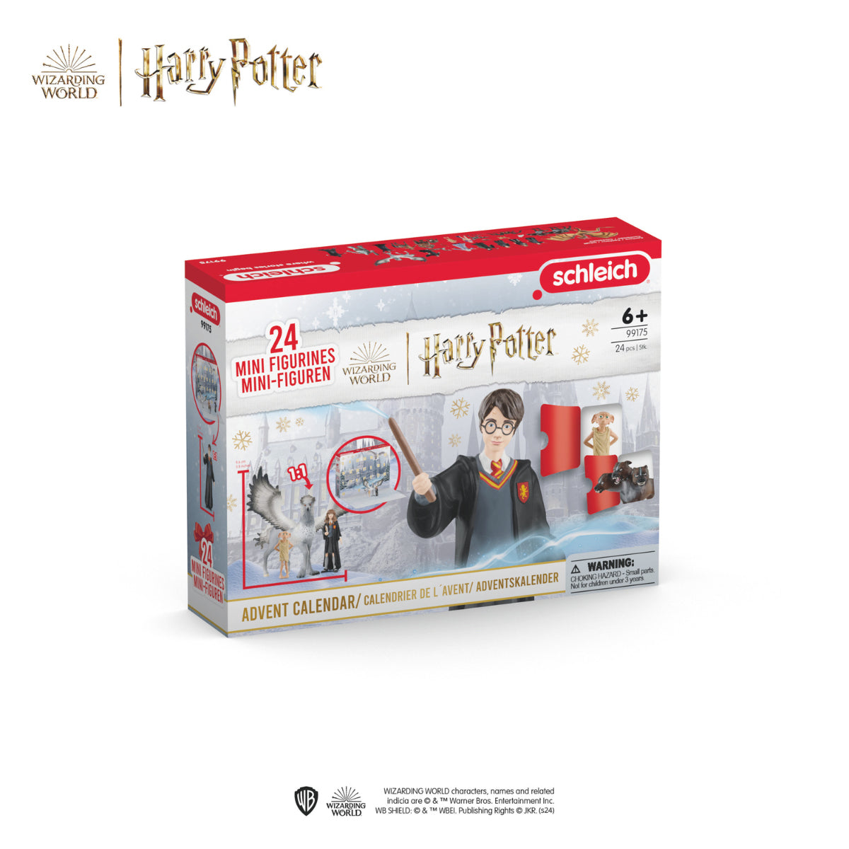 Calendrier de l’Avent Schleich 99175 Harry Potter Plastique 24 Pièces