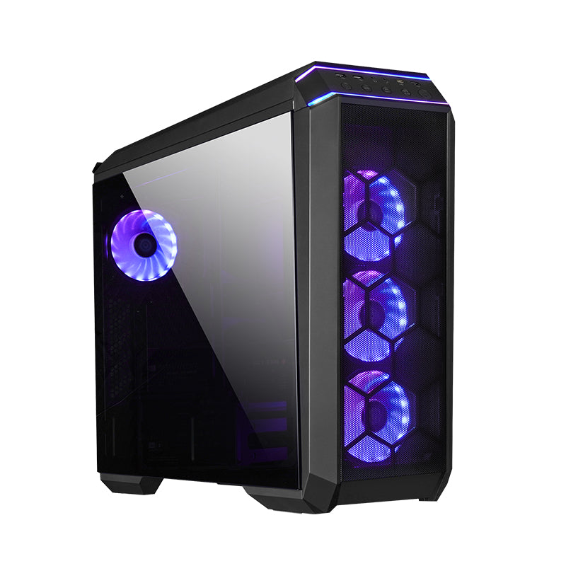 Boitier Moyen Tour ATX Chieftec Stallion 3 RGB avec panneaux vitrés (Noir)