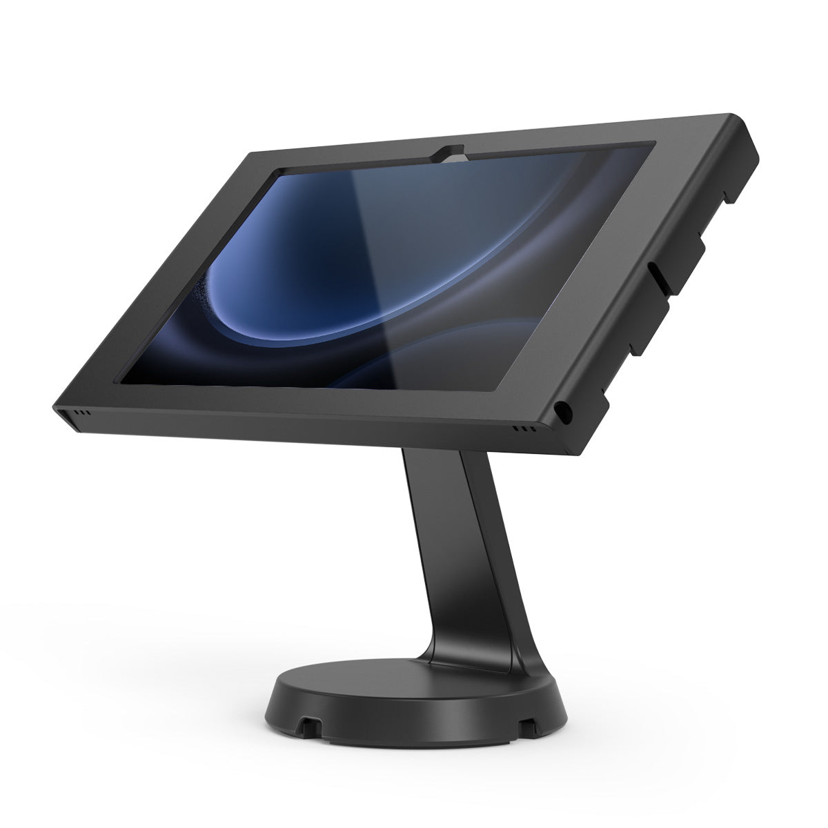 Compulocks Galaxy Tab S9/S9FE 10.9" Apex Enclosure Mast Counter Stand - Kit de montage (enceinte, pied de mât) - pour tablette - verrouillable - cadre en métal - noir - Taille d'écran : 10.9" - compteur - pour Samsung Galaxy Tab S10 FE, Tab S10 Lite, Tab