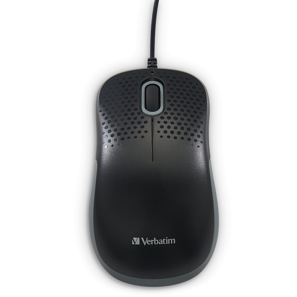 Verbatim Silent Optical Mouse - Souris - optique - 3 boutons - filaire - USB