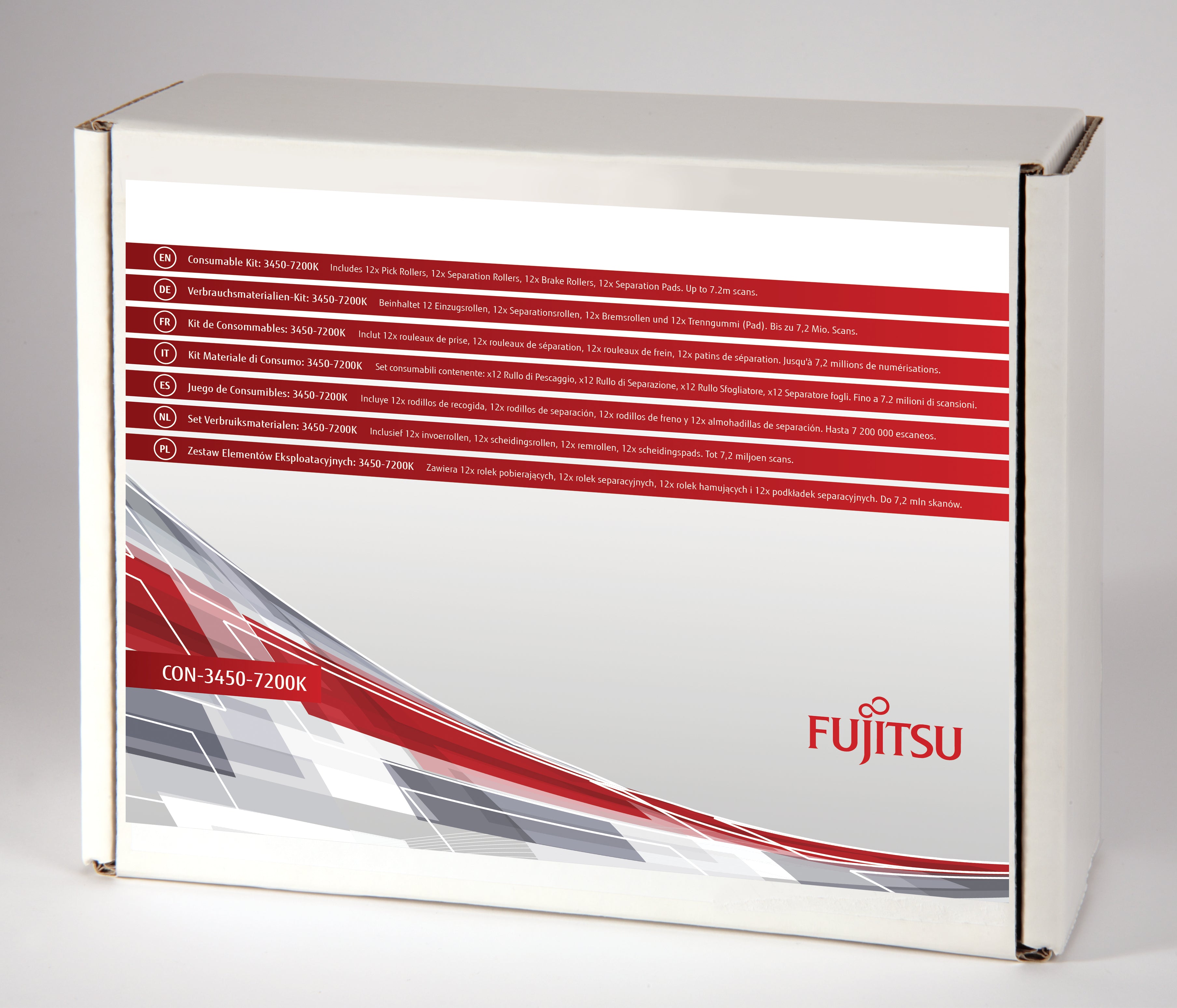 Fujitsu Consumable Kit: 3450-7200K - Kit de consommables pour scanner - pour fi-5900C, 5950