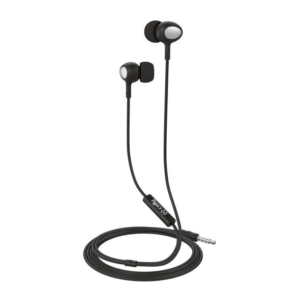 Casques avec Microphone Celly UP500BK Noir