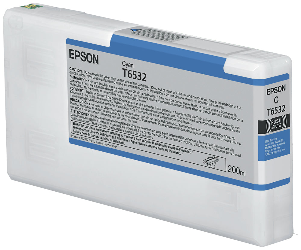 Epson - 200 ml - cyan - original - cartouche d'encre - pour Stylus Pro 4900, Pro 4900 Designer Edition, Pro 4900 Spectro_M1