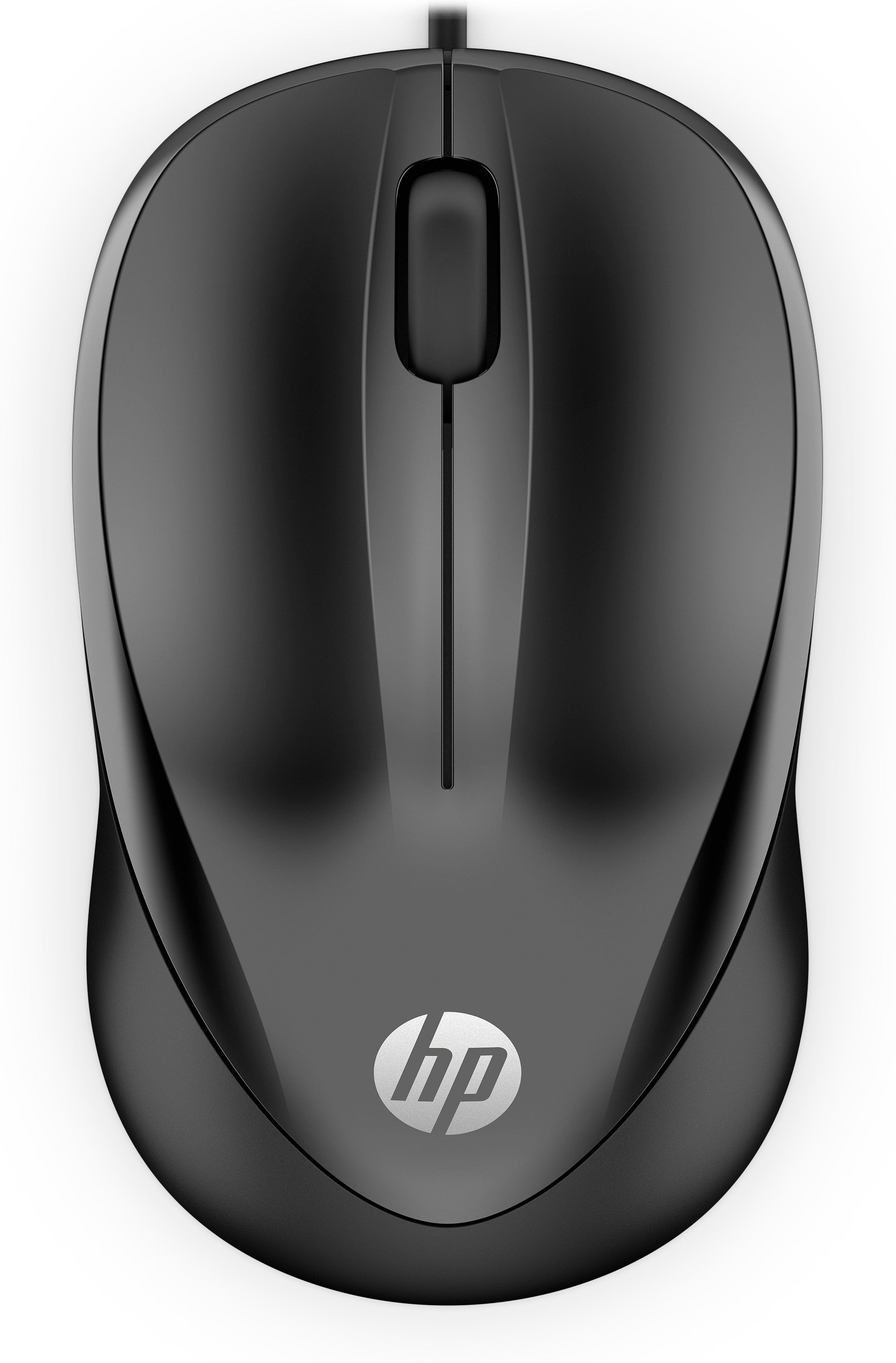 Souris avec Câble et Capteur Optique HP 4QM14AA#ABL Noir 1200 DPI