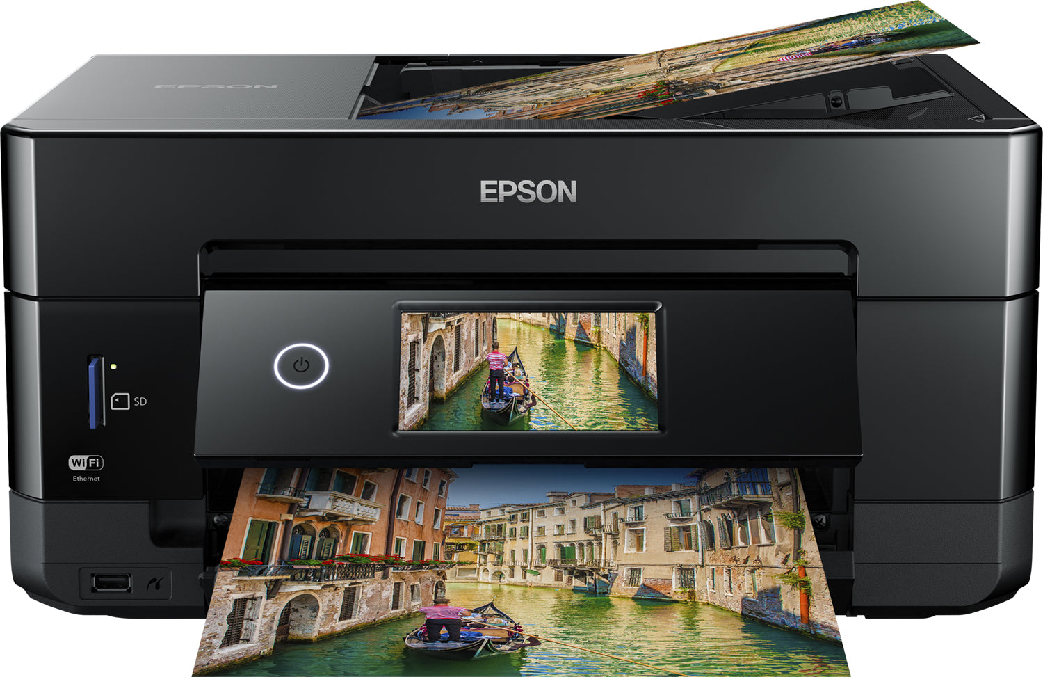 Epson Expression Premium XP-7100 Small-in-One - Imprimante multifonctions - couleur - jet d'encre - Legal (216 x 356 mm) (original) - A4/Legal (support) - jusqu'à 11 ppm (copie) - jusqu'à 15.8 ppm (impression) - 120 feuilles - USB 2.0, Gigabit LAN, Wi-Fi(