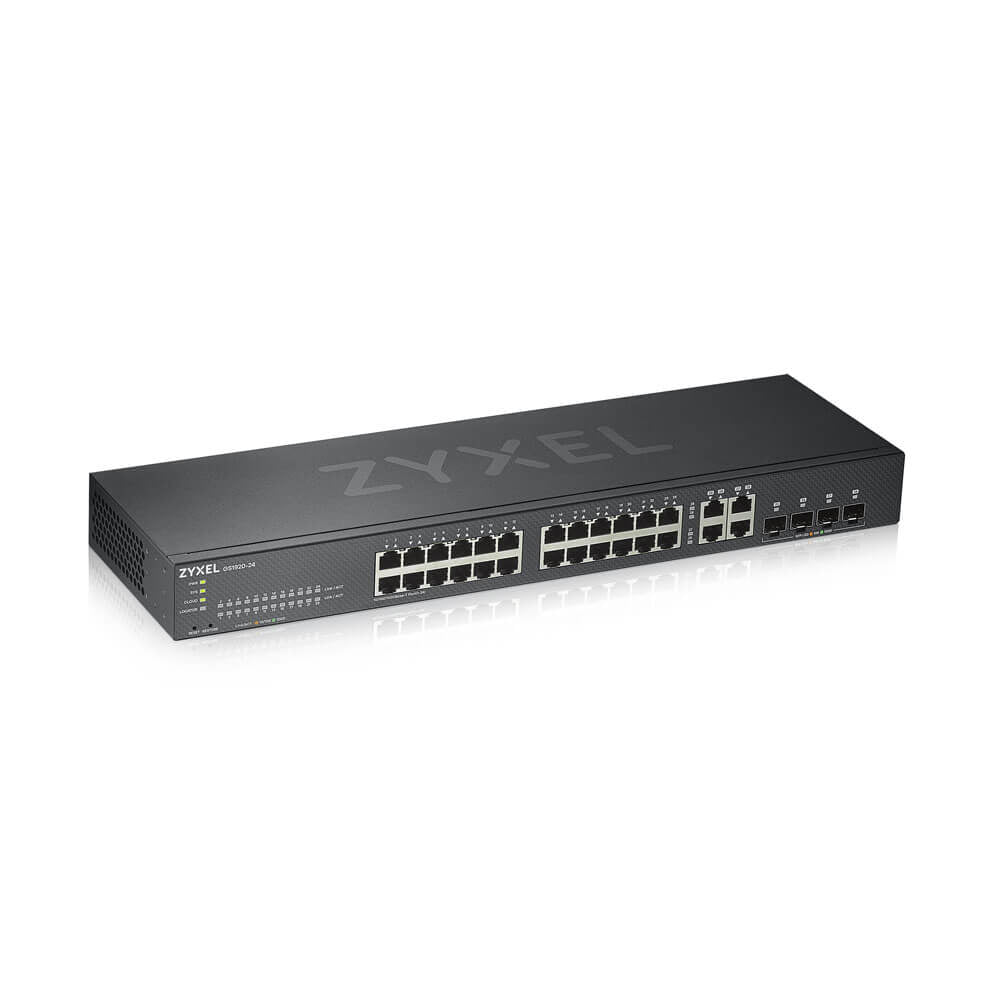 Switch réseau ethernet Gigabit Zyxel GS1920 v2 - 24 ports