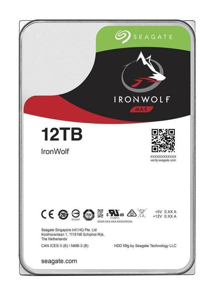 Disque dur Seagate IronWolf 3,5" 12 TB