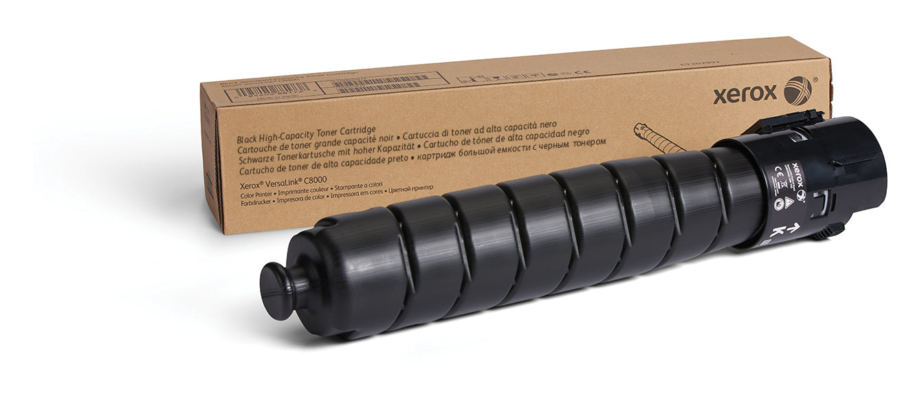 Xerox VersaLink C8000 - Haute capacité - noir - original - cartouche de toner - pour VersaLink C8000/DT, C8000/DTM, C8000V/DT, C8000V/DTM