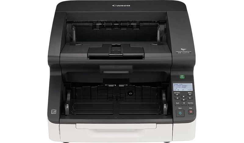 Canon imageFORMULA DR-G2110 - Scanner de documents - CMOS / CIS - Recto-verso - 305 x 5588 mm - 600 dpi x 600 dpi - jusqu'à 110 ppm (mono) / jusqu'à 110 ppm (couleur) - Chargeur automatique de documents (500 feuilles) - jusqu'à 60000 pages par jour - LAN,