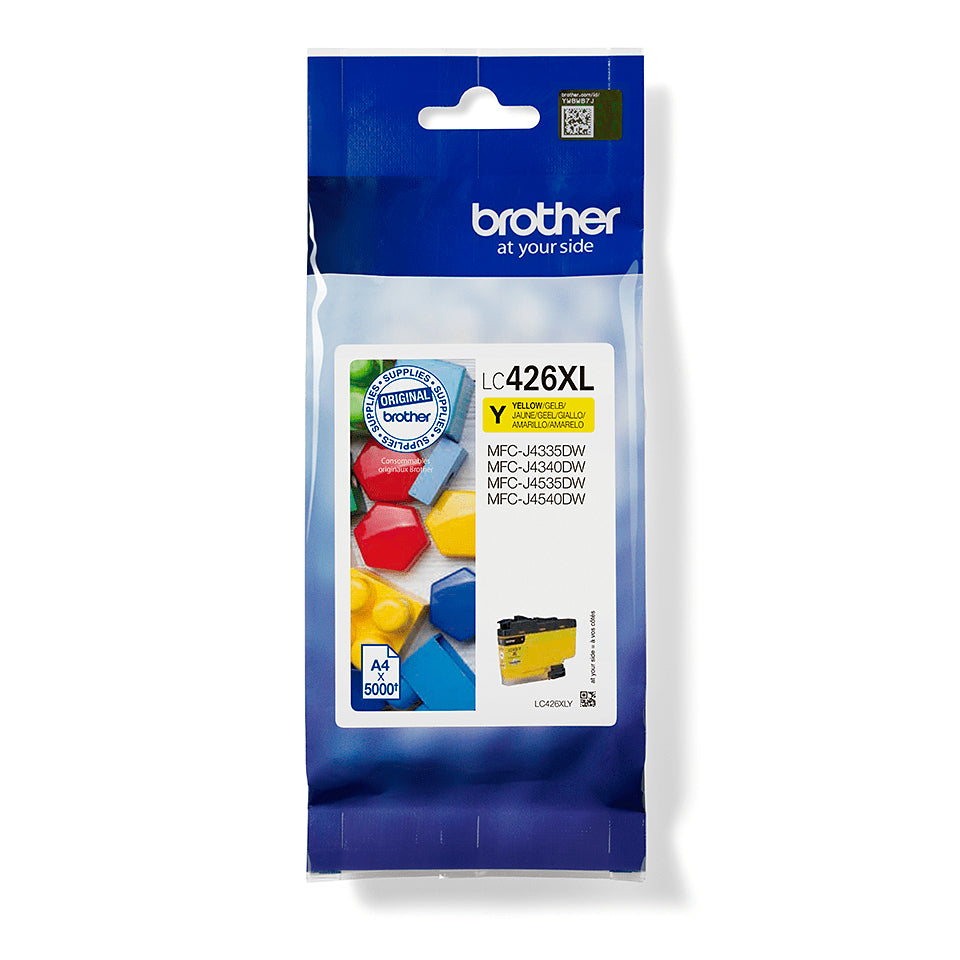 Cartouche d'encre originale Brother LC-426XLY Jaune