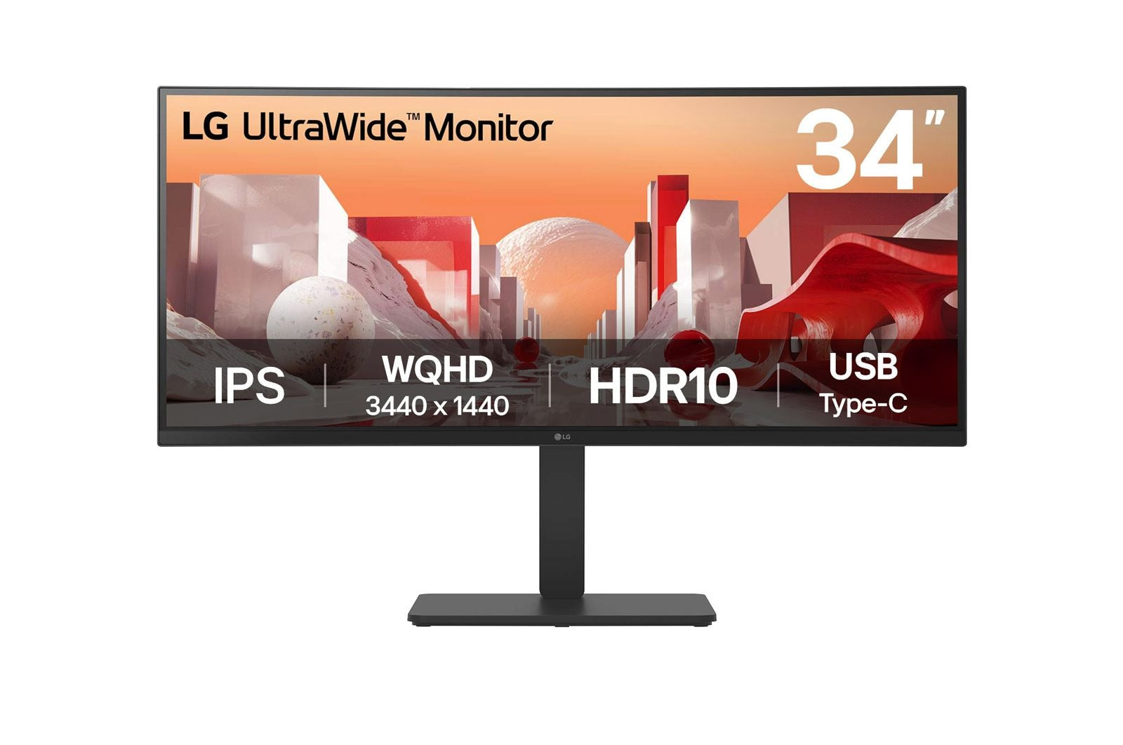 Écran LG 34BA75QE-B Wide Quad HD 34"