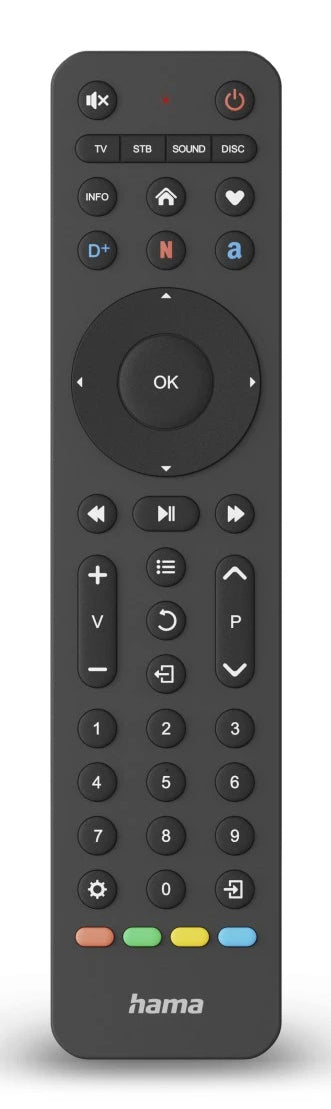 Télécommande Universelle Hama 00221053 Noir