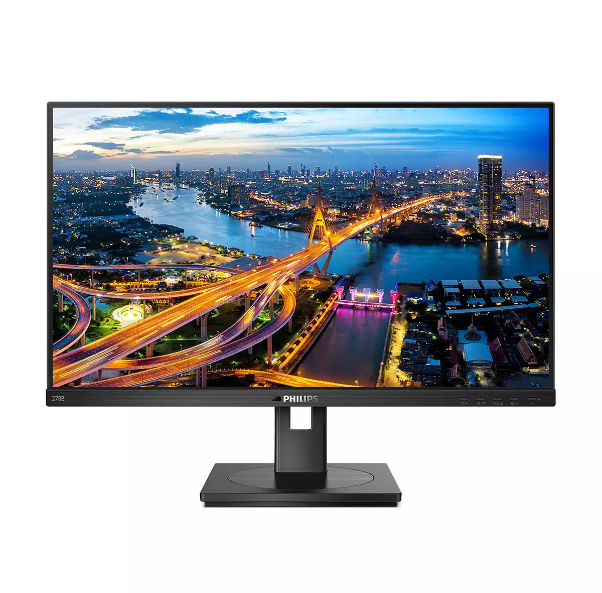 Philips B Line 278B1 - Écran LED - 27" - 3840 x 2160 4K @ 60 Hz - IPS - 350 cd/m² - 1000:1 - 4 ms - 2xHDMI, DisplayPort - haut-parleurs - texture noire
