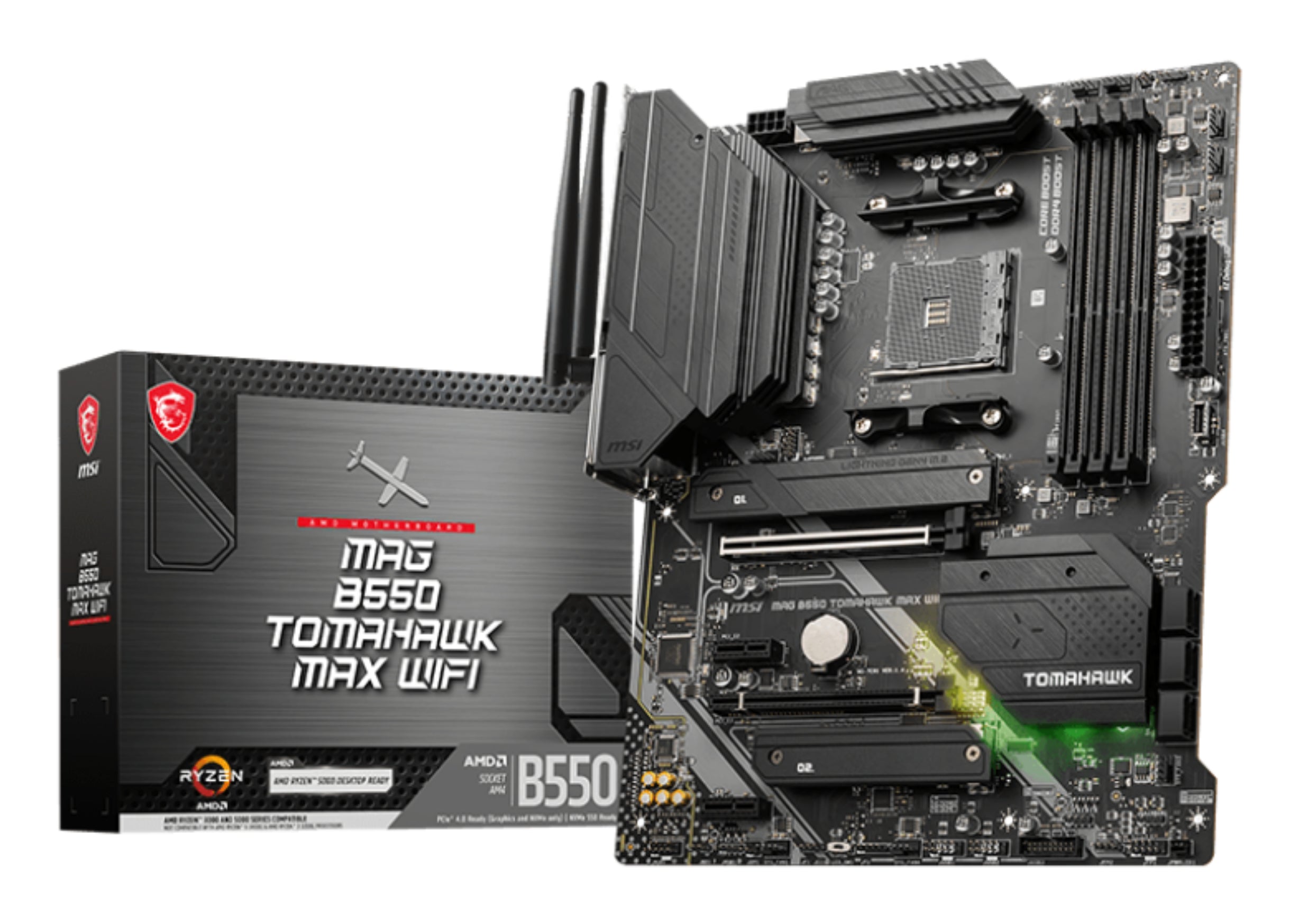 Carte Mère MSI MAG B550 TOMAHAWK MAX WIFI AMD AM4