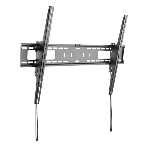 StarTech.com Support mural TV - Inclinable - 60 à 100 po - Fixation VESA - Support - pour TV - plastique, acier - noir - Taille d'écran : 60"-100" - montable sur mur