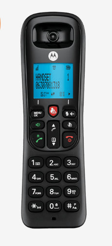 Téléphone Sans Fil Motorola Motorola CD4001 (F29000K38B1A) Noir