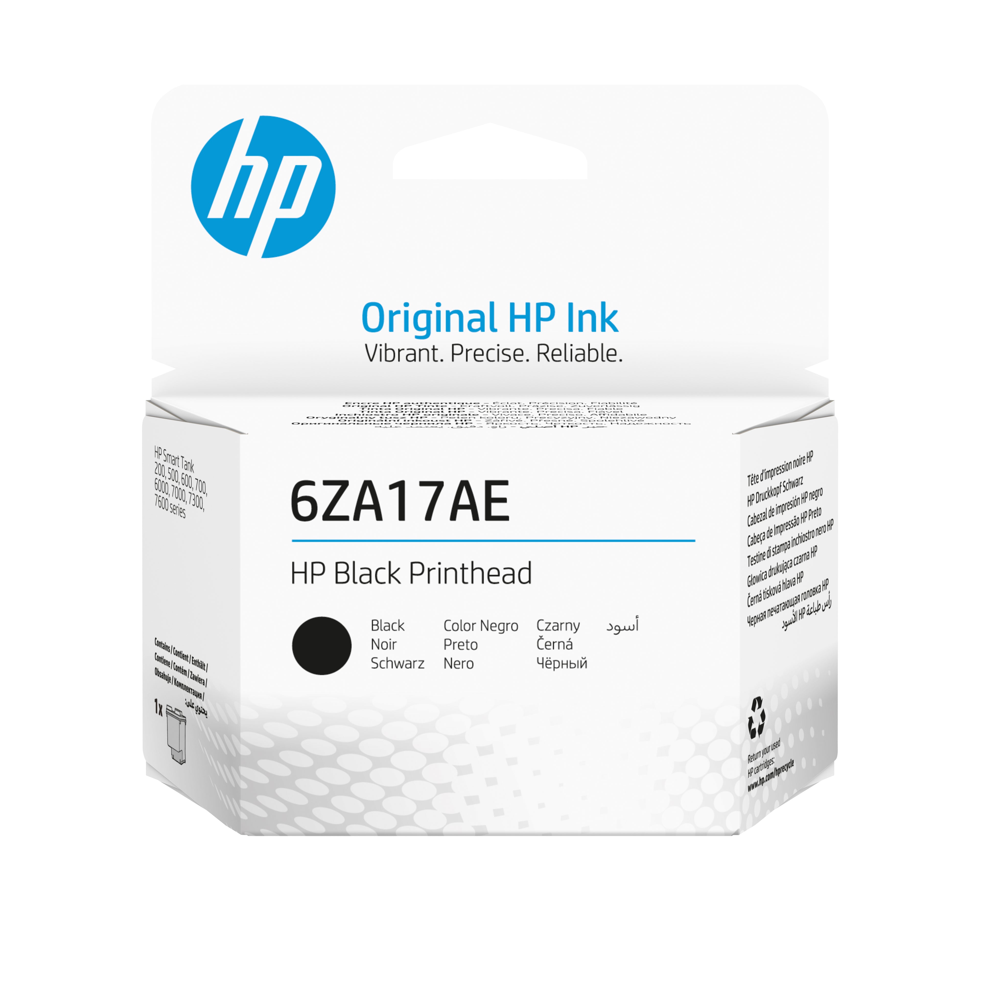 HP - Noir - tête d'impression - pour Smart Tank 51X, 67X, 70XX, 72X, 73XX, 75X, 76XX, 790, Smart Tank Plus 55X