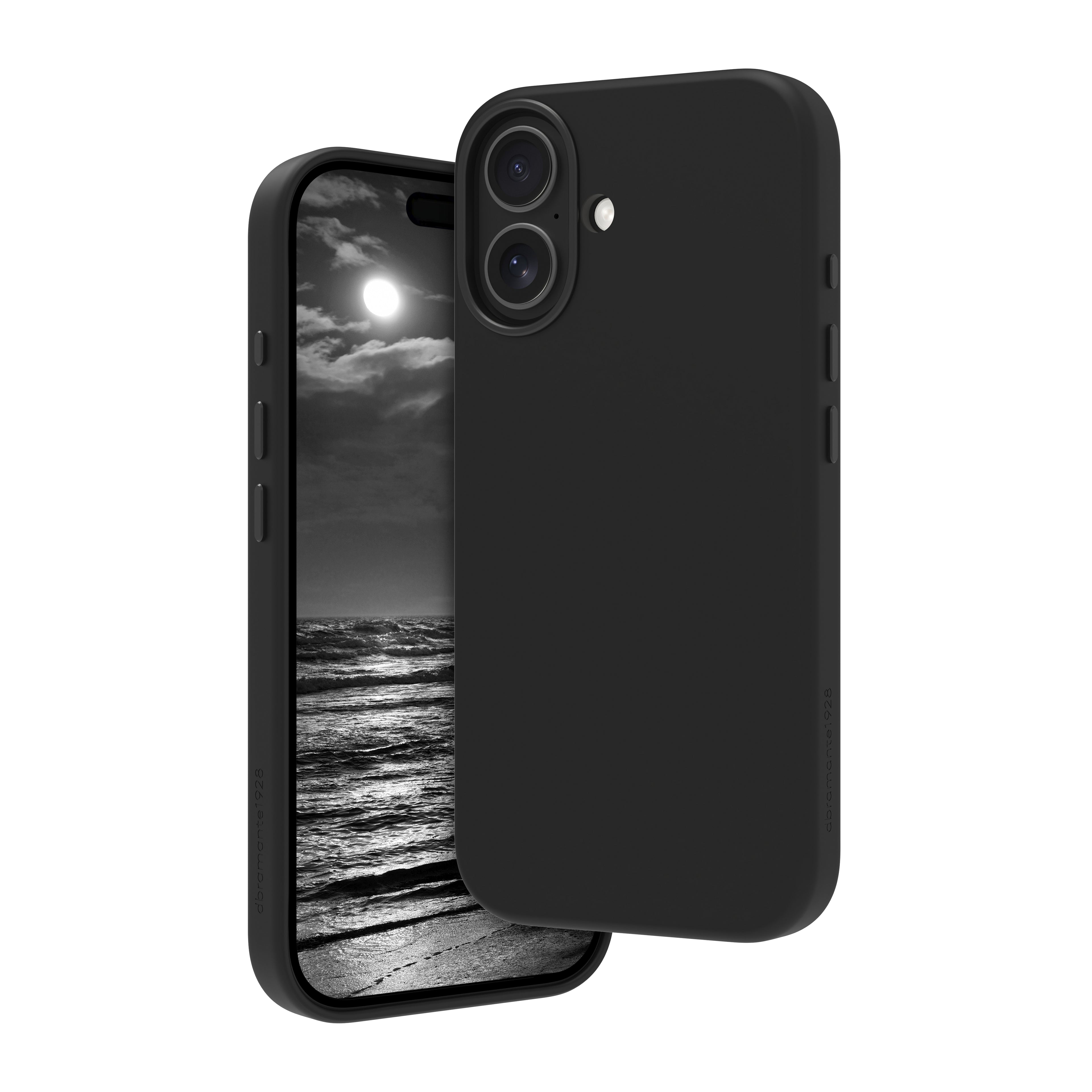 dbramante1928 Roskilde ICON - Coque de protection pour téléphone portable - compatibilité avec MagSafe - plastique recyclé - noir minuit