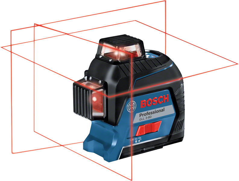 Niveau laser BOSCH GLL 3-80 Professional 30 m