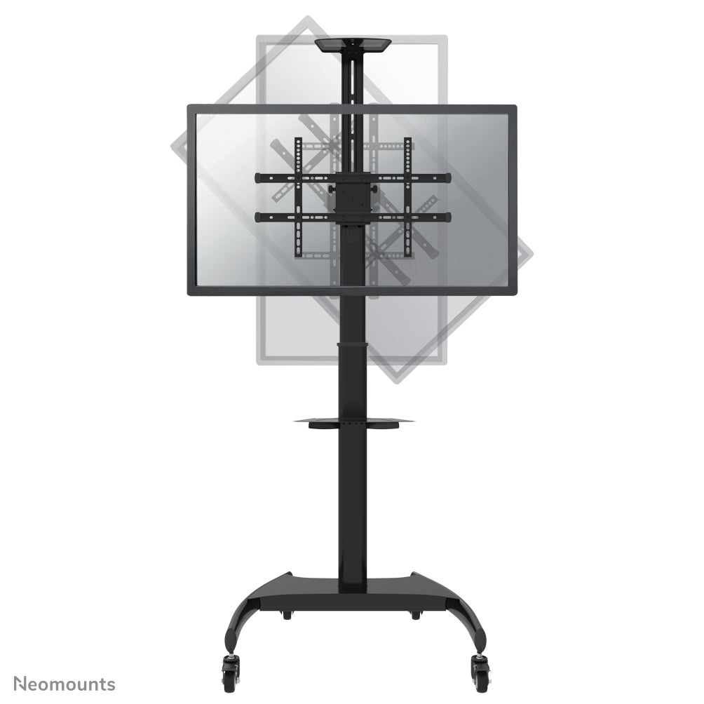 Neomounts PLASMA-M1900E - Chariot - pour écran plat/équipement audiovisuel - noir - Taille d'écran : 37"-70"