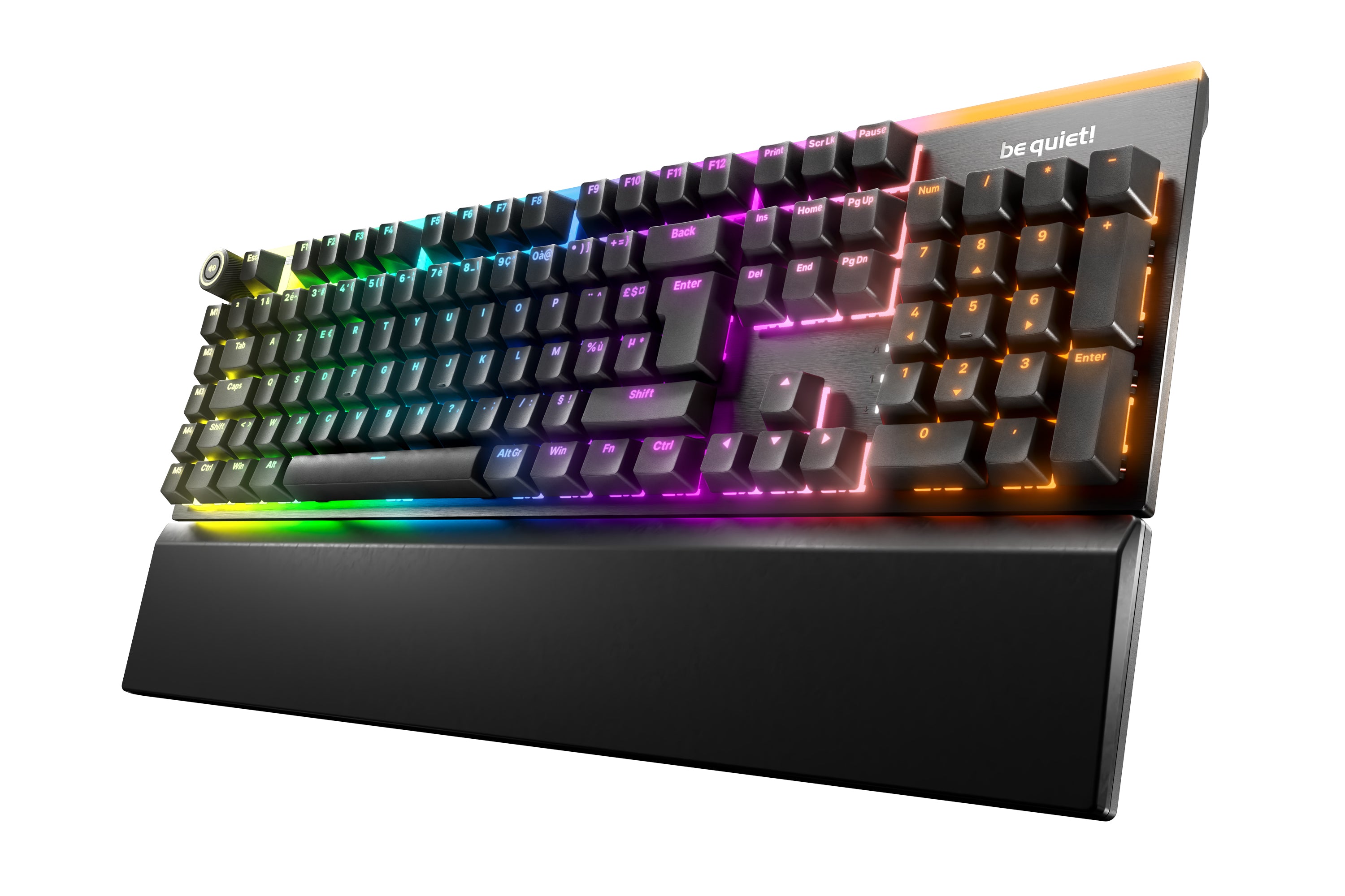 Clavier Gamer mécanique (Silent Linear) be quiet! Light Mount RGB (Noir)