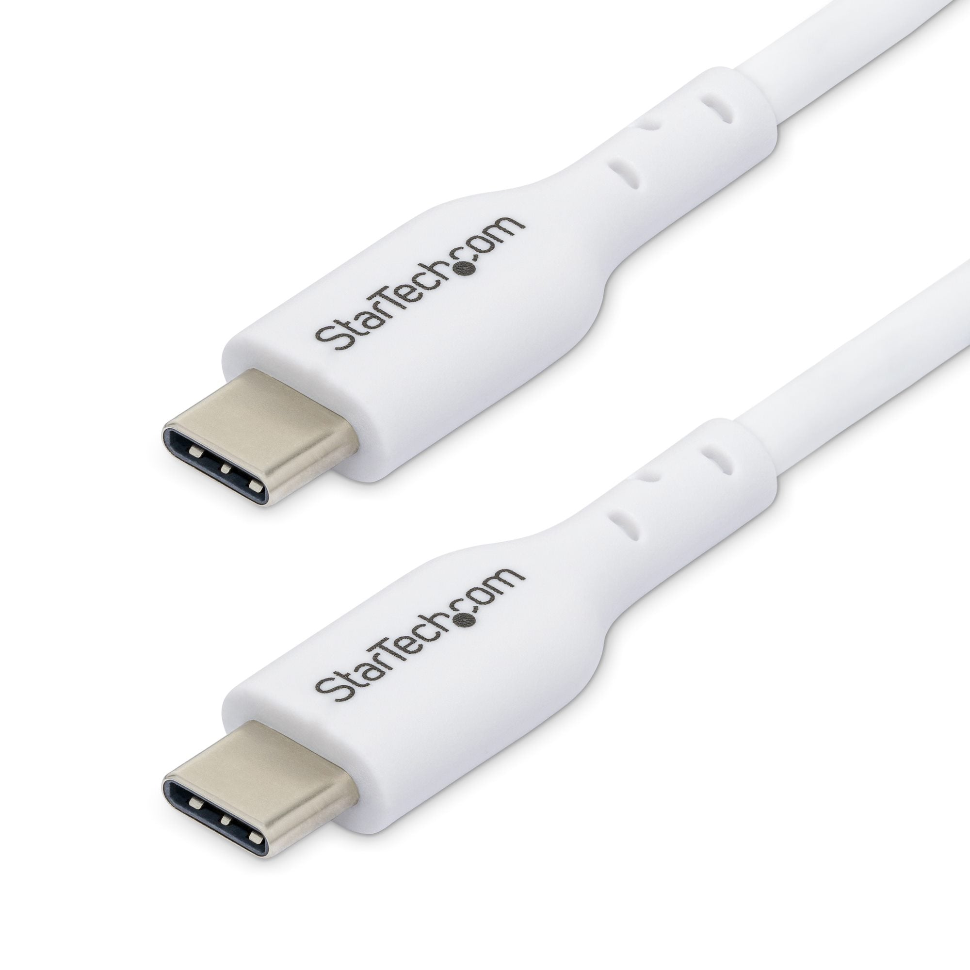 Câble USB-C Startech USB2CC1MNCWHE Blanc 1 m