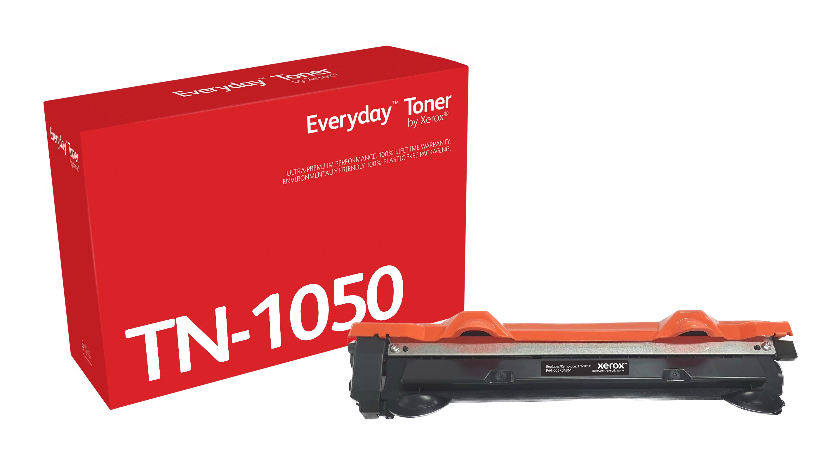 Xerox - Noir - compatible - boîte - cartouche de toner (alternative pour : Brother TN1050) - programme de retours Green World Alliance