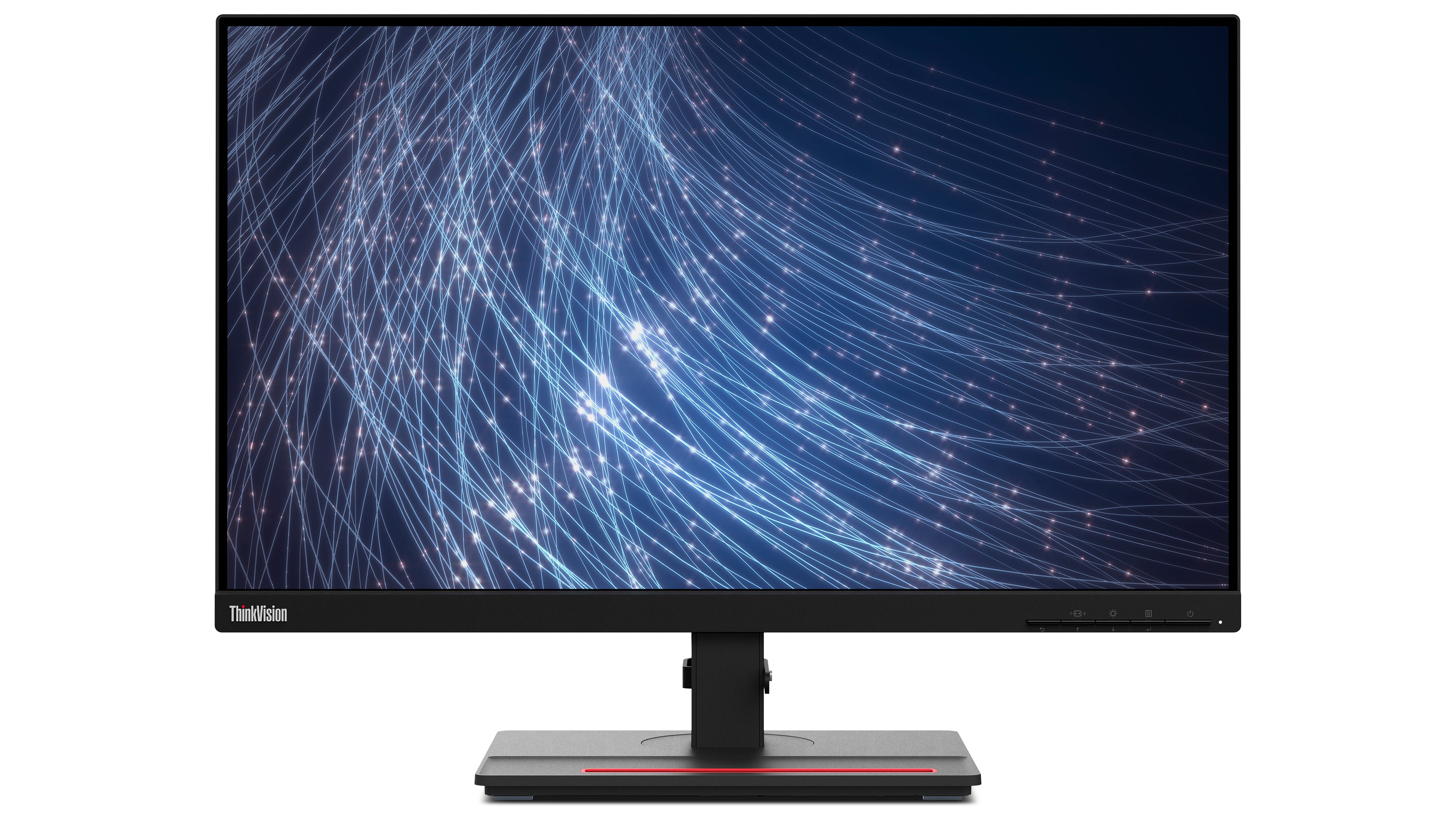 Écran LED - 24" (23.8" visualisable) - 1920 x 1080 Full HD (1080p) - IPS - 250 cd/m² - 1000:1 - 4 ms - HDMI, DisplayPort, USB-C - noir corbeau - pour ThinkCentre M90s Gen 3 11TX