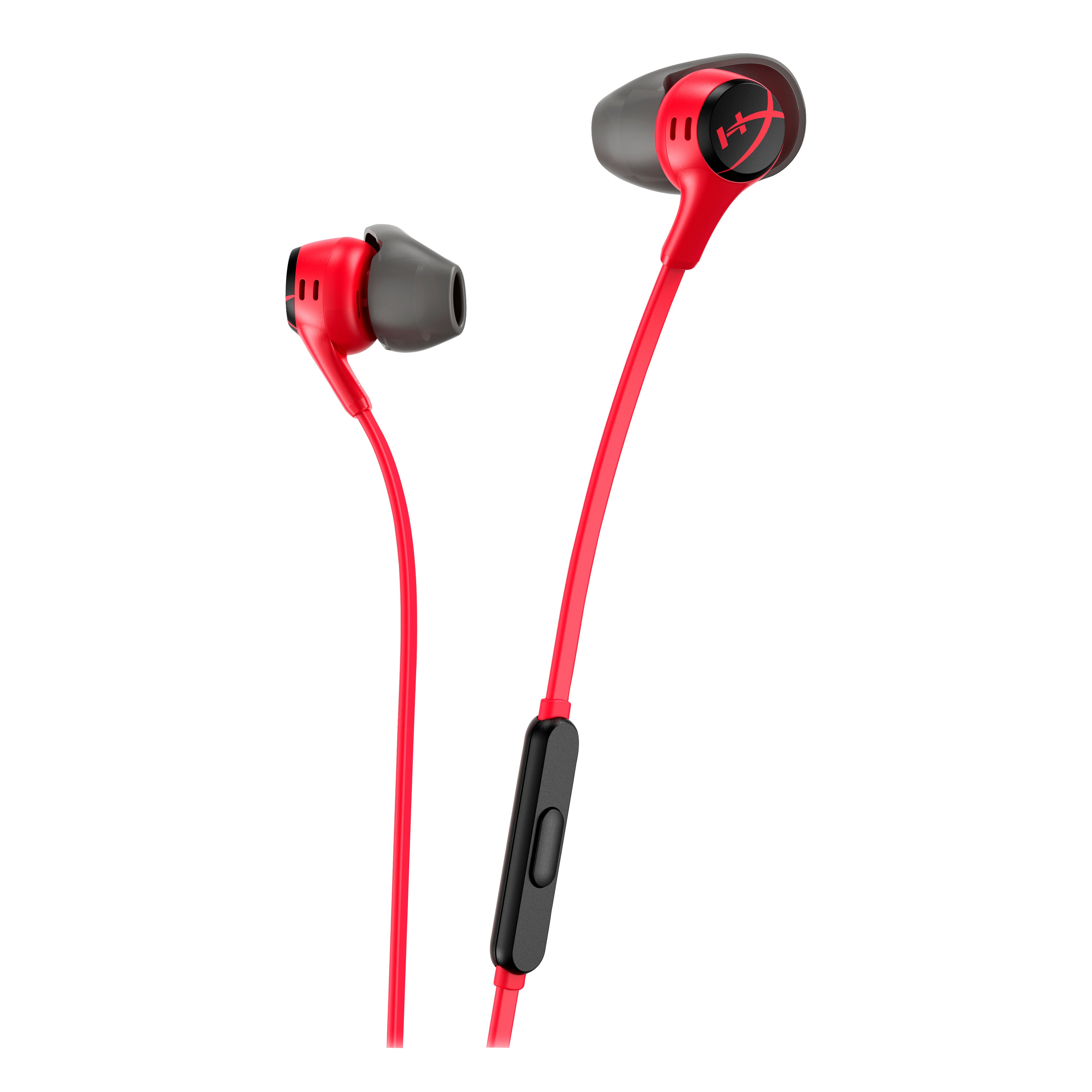 Casques avec Microphone HyperX Earbuds II Rouge