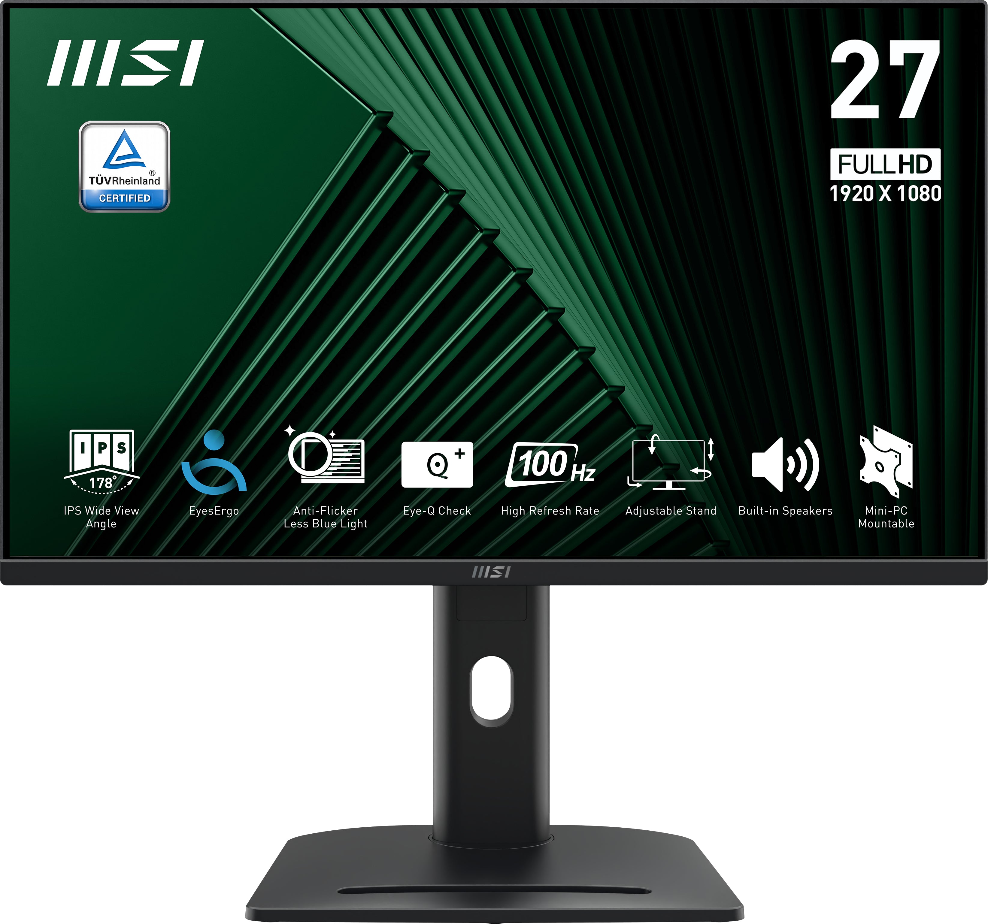 Monitor Gaming MSI 9S6-3PC39M-066 Full HD 27"
