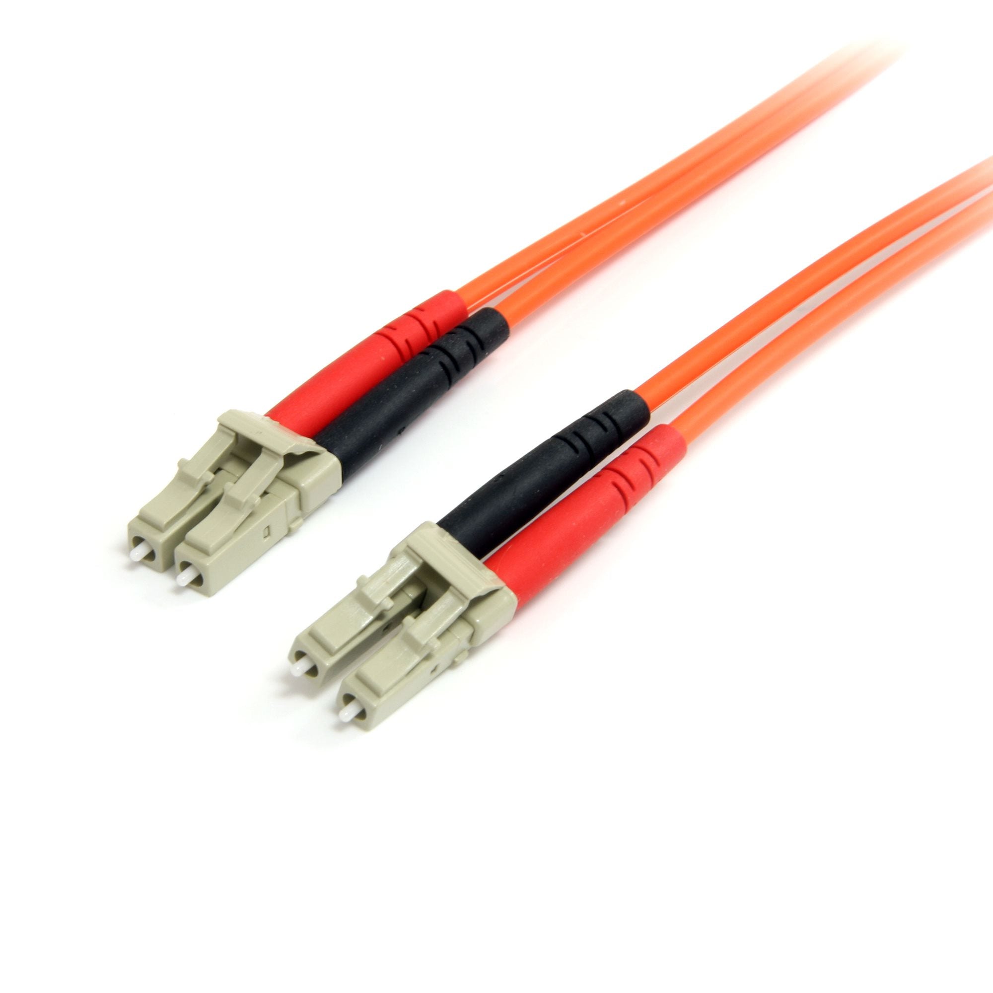 StarTech.com Câble patch à fibre optique duplex 62,5/125 multimode 2 m LC - LC - Cordon de raccordement - LC multi-mode (M) pour LC multi-mode (M) - 2 m - 2 m - fibre optique - duplex - 62,5 / 125 microns - orange