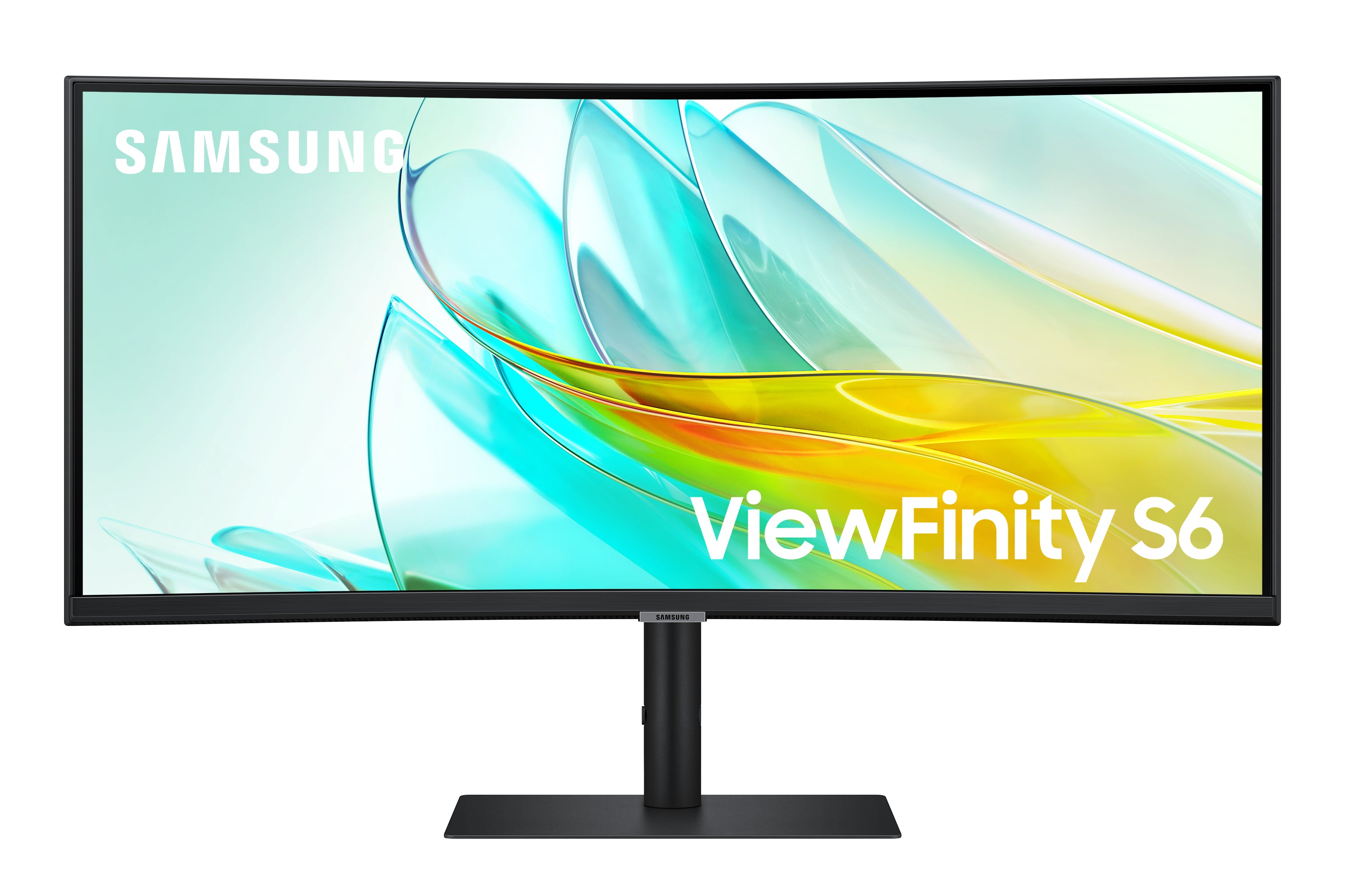 Samsung ViewFinity S6 S34C652UAU - S65UC Series - écran LED - incurvé - 34" - 3440 x 1440 UWQHD @ 100 Hz - VA - 350 cd/m² - 3000:1 - HDR10 - 5 ms - HDMI, DisplayPort, USB-C - haut-parleurs - noir