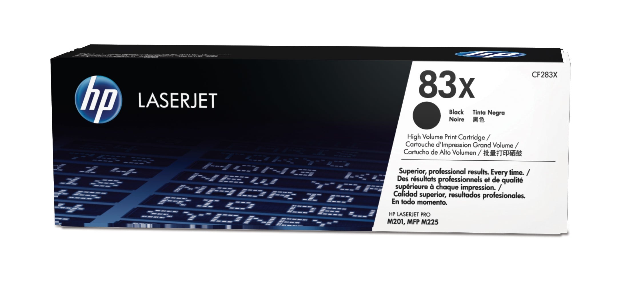 Toner original HP 83X Noir