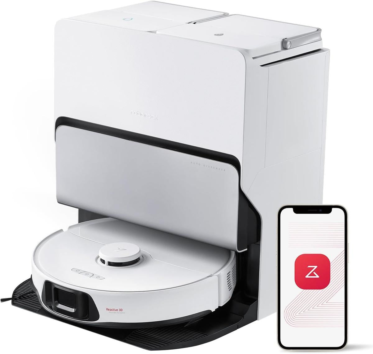 Roborock Robot Vacuum Cleaner S8 MaxV Ultra white (R100047)