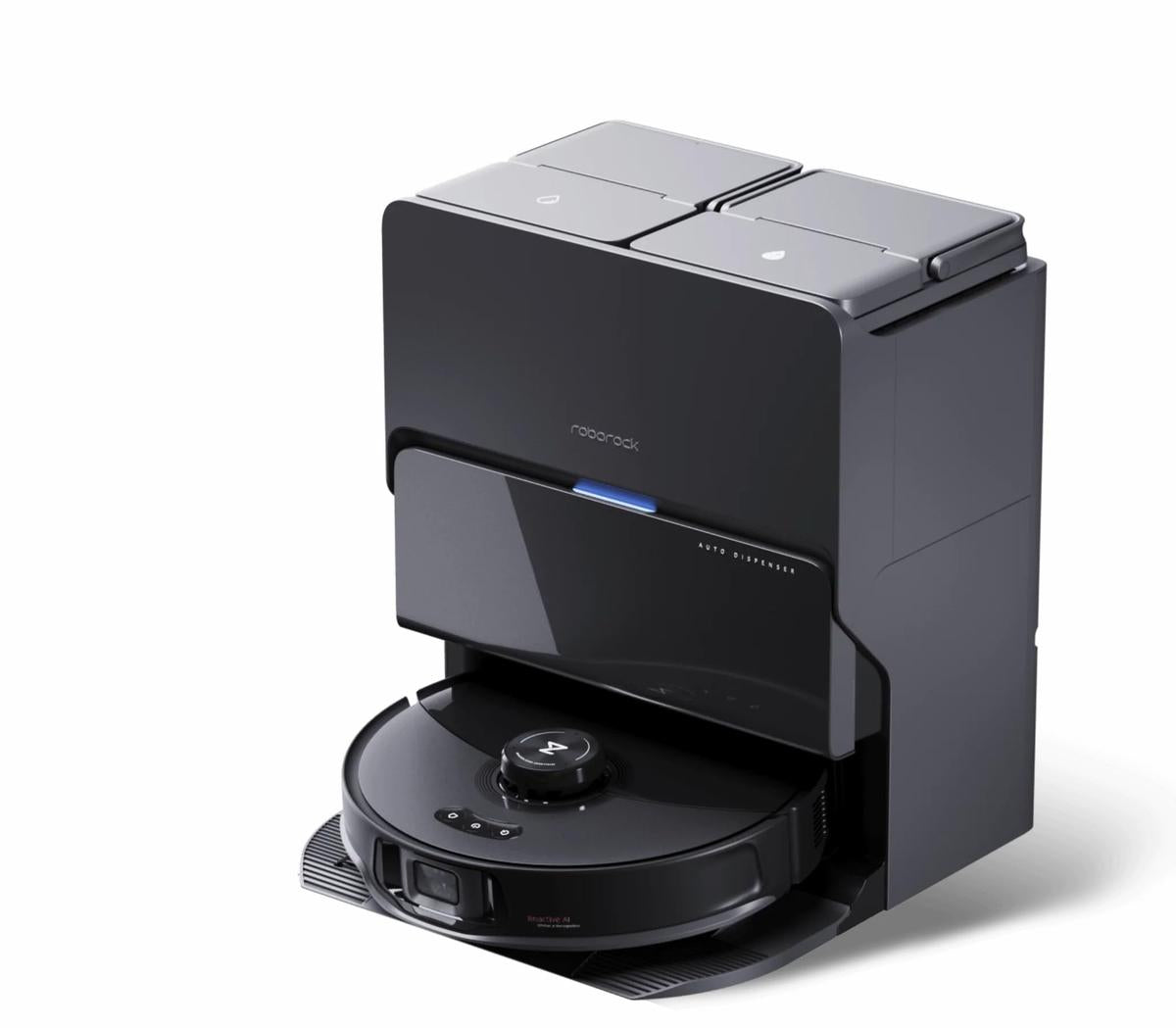 Roborock Robot Vacuum Cleaner S8 MaxV Ultra black Schwarz (R100048)