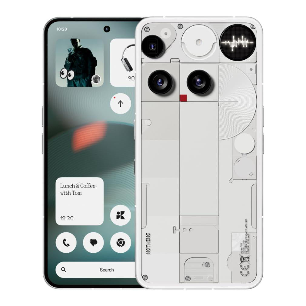 Smartphone Nothing Phone 3 5G 6,67" Octa Core 16 GB RAM 512 GB Blanc