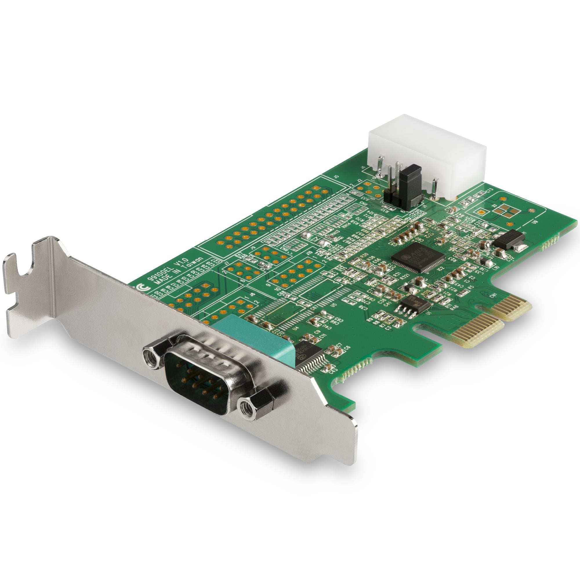StarTech.com Carte série PCI Express à 1 port RS232 avec UART 16950 - Compatible Windows et Linux - 921.4 Kbps (PEX1S953LP) - Adaptateur série - PCIe profil bas - RS-232 x 1