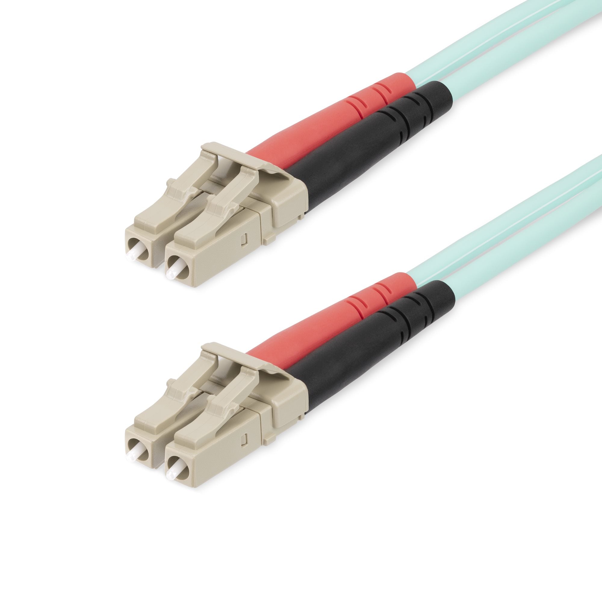 StarTech.com Câble à Fibre Optique Multimode LC/UPC vers LC/UPC OM4, 25m - Cordon de raccordement - LC/UPC multimode (M) pour LC/UPC multimode (M) - 25 m - 25 m - fibre optique - duplex - 50 / 125 microns - OM4 - sans halogène, débit de transfert de donné