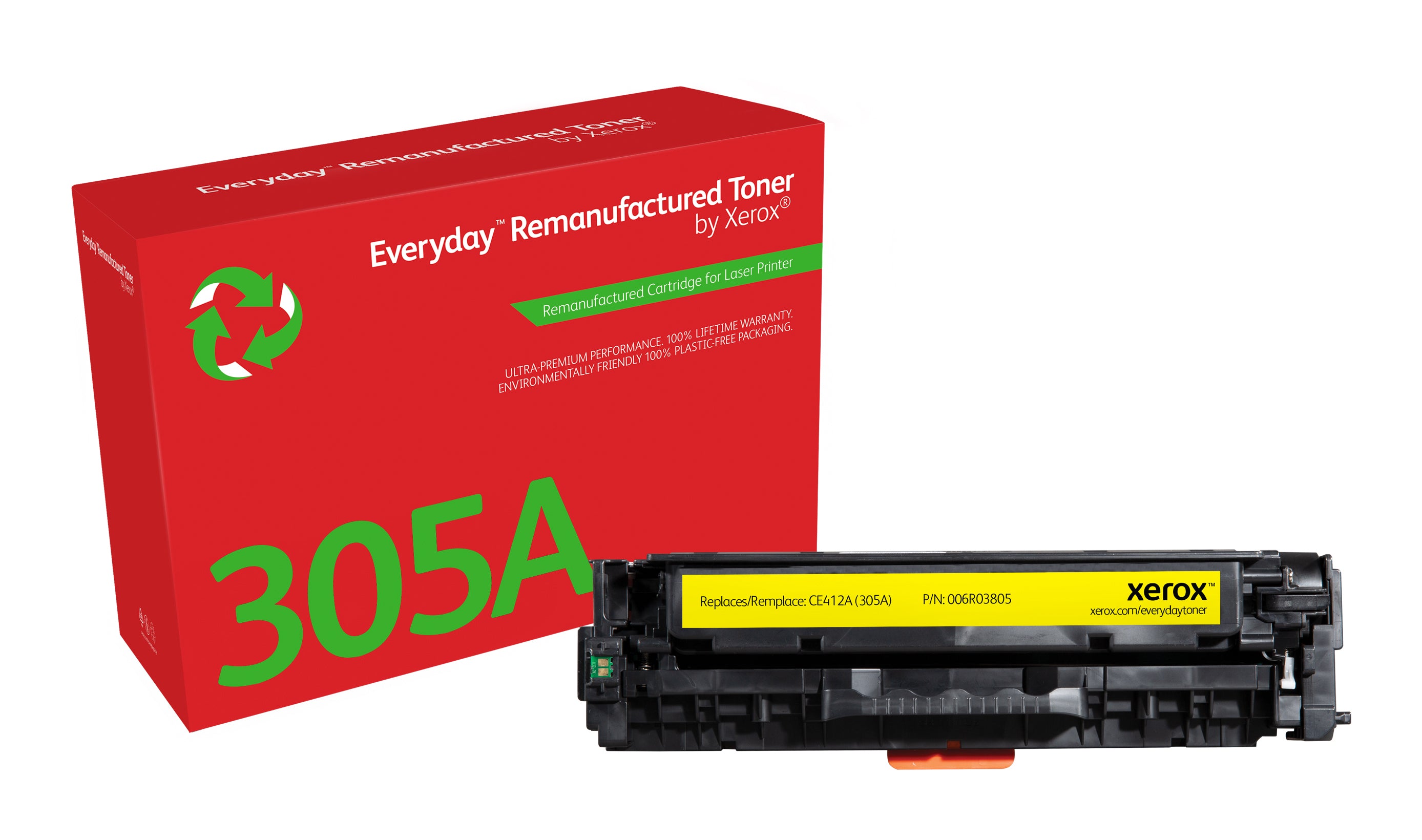 Toner Compatible Xerox CE412A Jaune