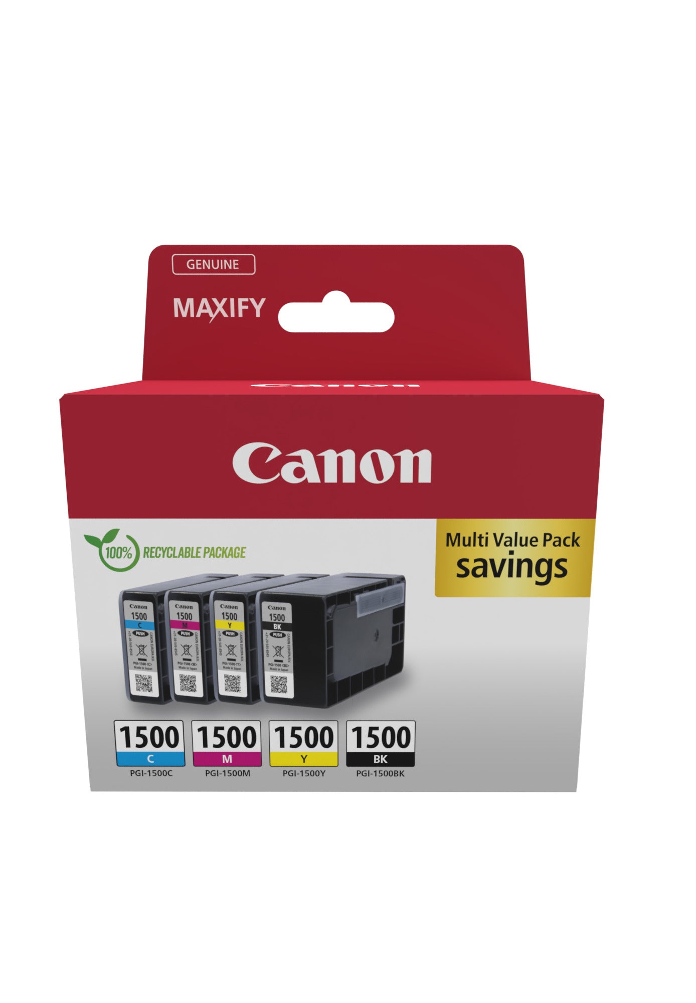 Cartouche d'encre originale Canon PGI-1500