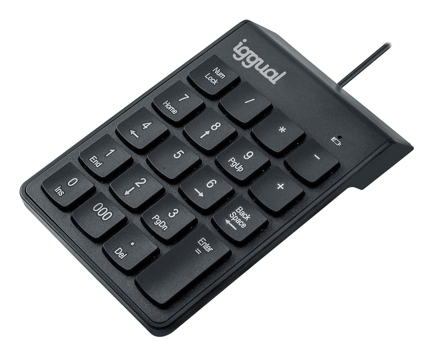 Clavier iggual IGG319956 Noir