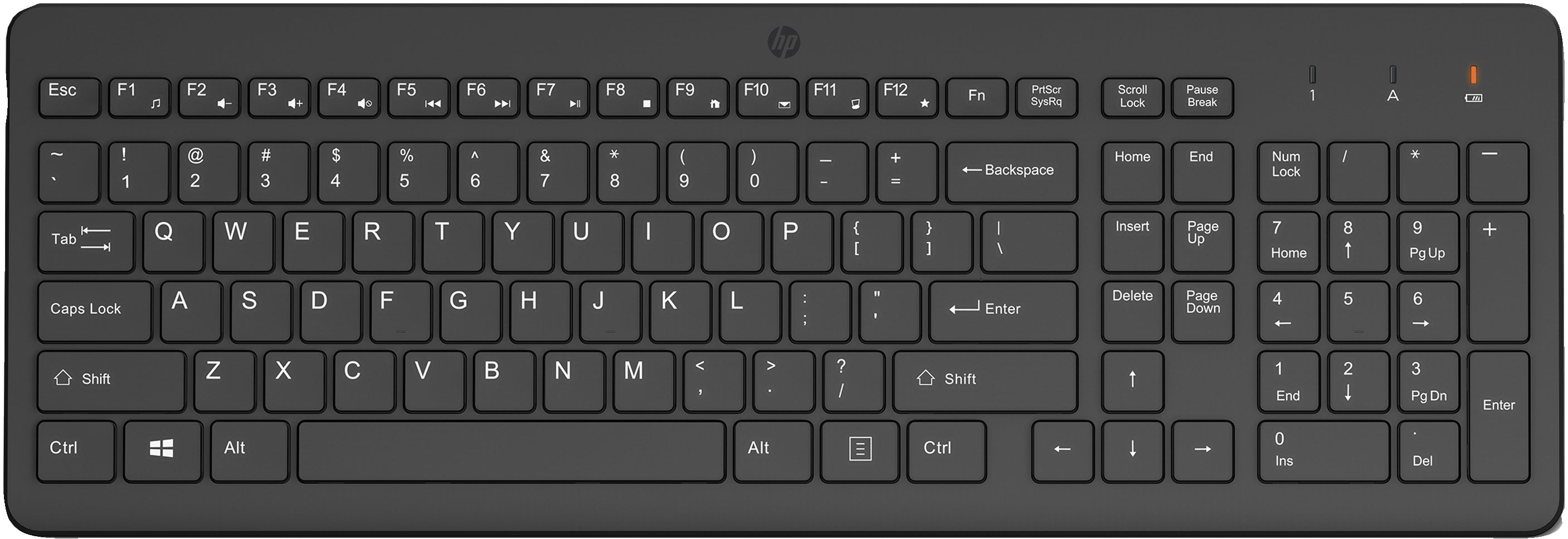 Clavier sans fil HP 805T1AA Noir