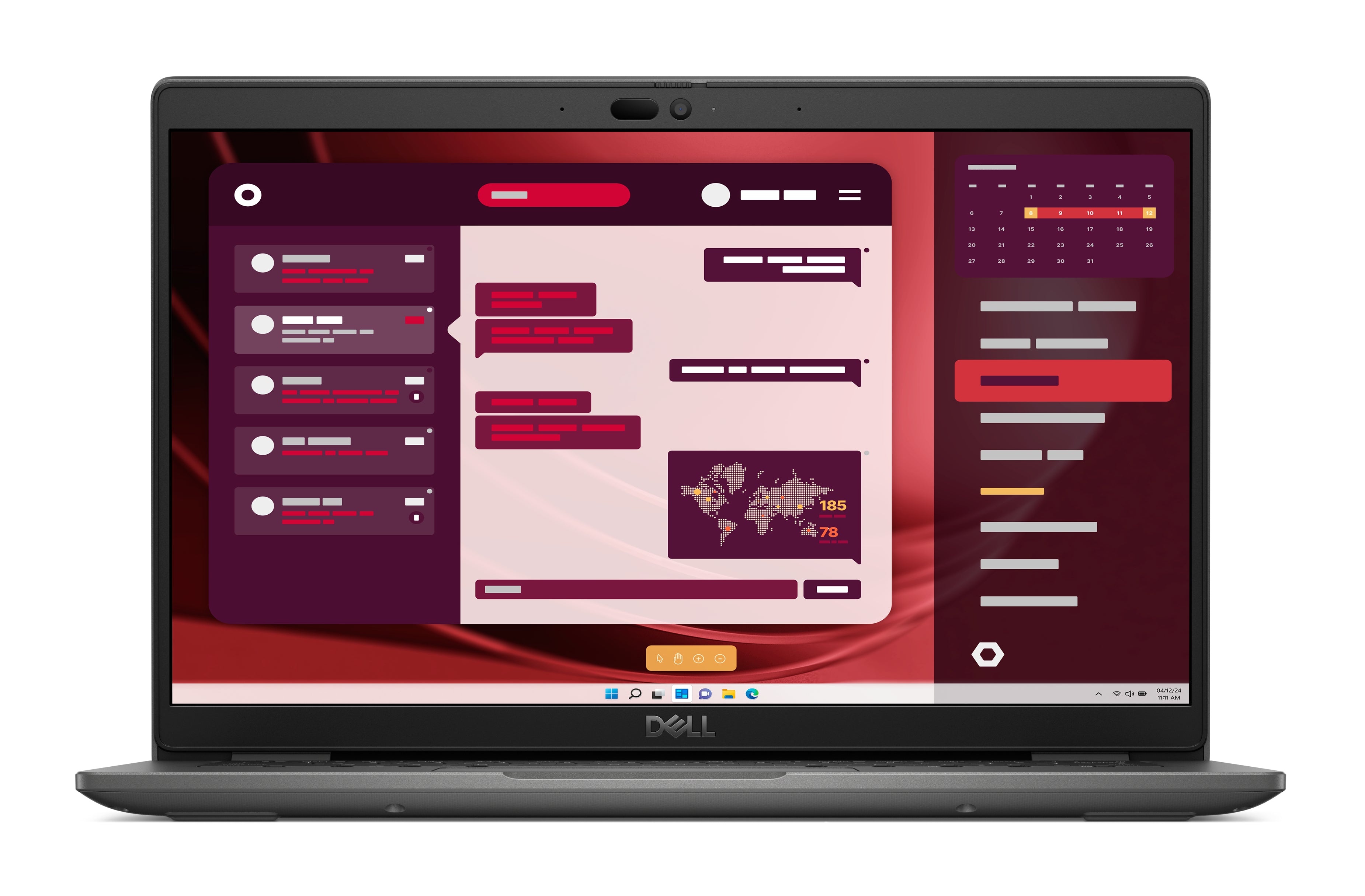 Ordinateur Portable Dell YM57N 14" 16 GB RAM 512 GB SSD Intel Core Ultra 7 155u Espagnol Qwerty