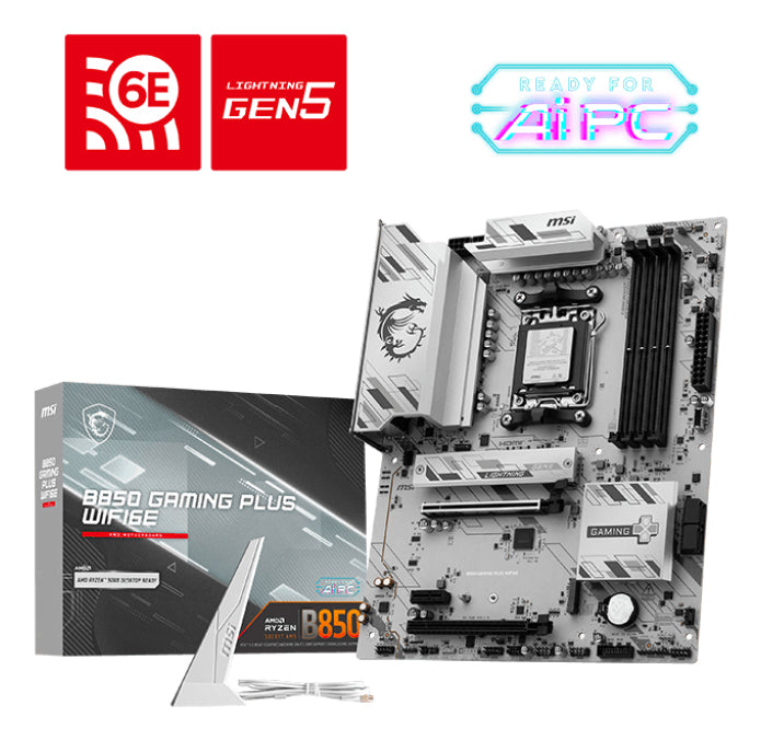 Carte Mère MSI 911-7E80-001 AMD B850 AMD AM5